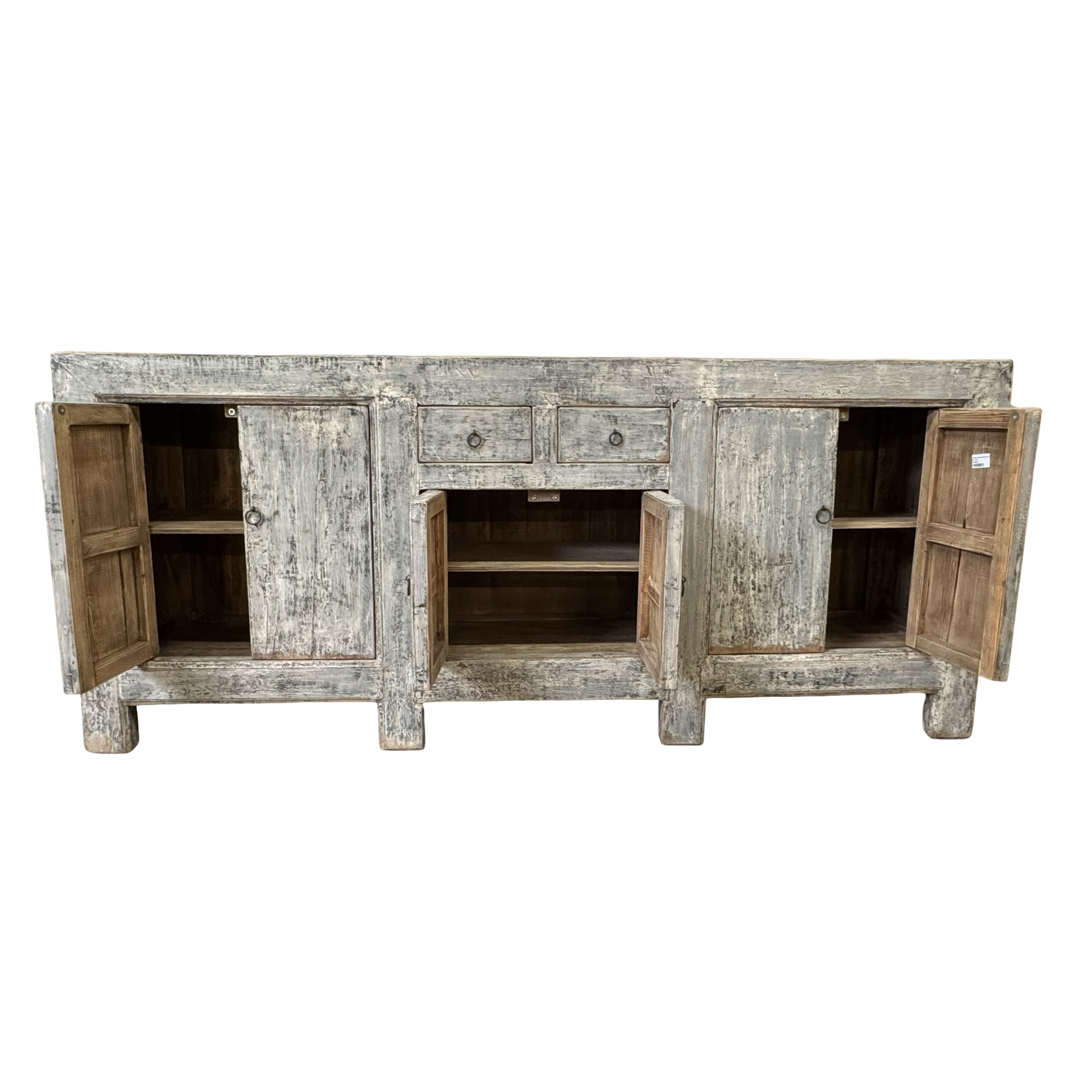 Dressoir blauw/grijs uniek