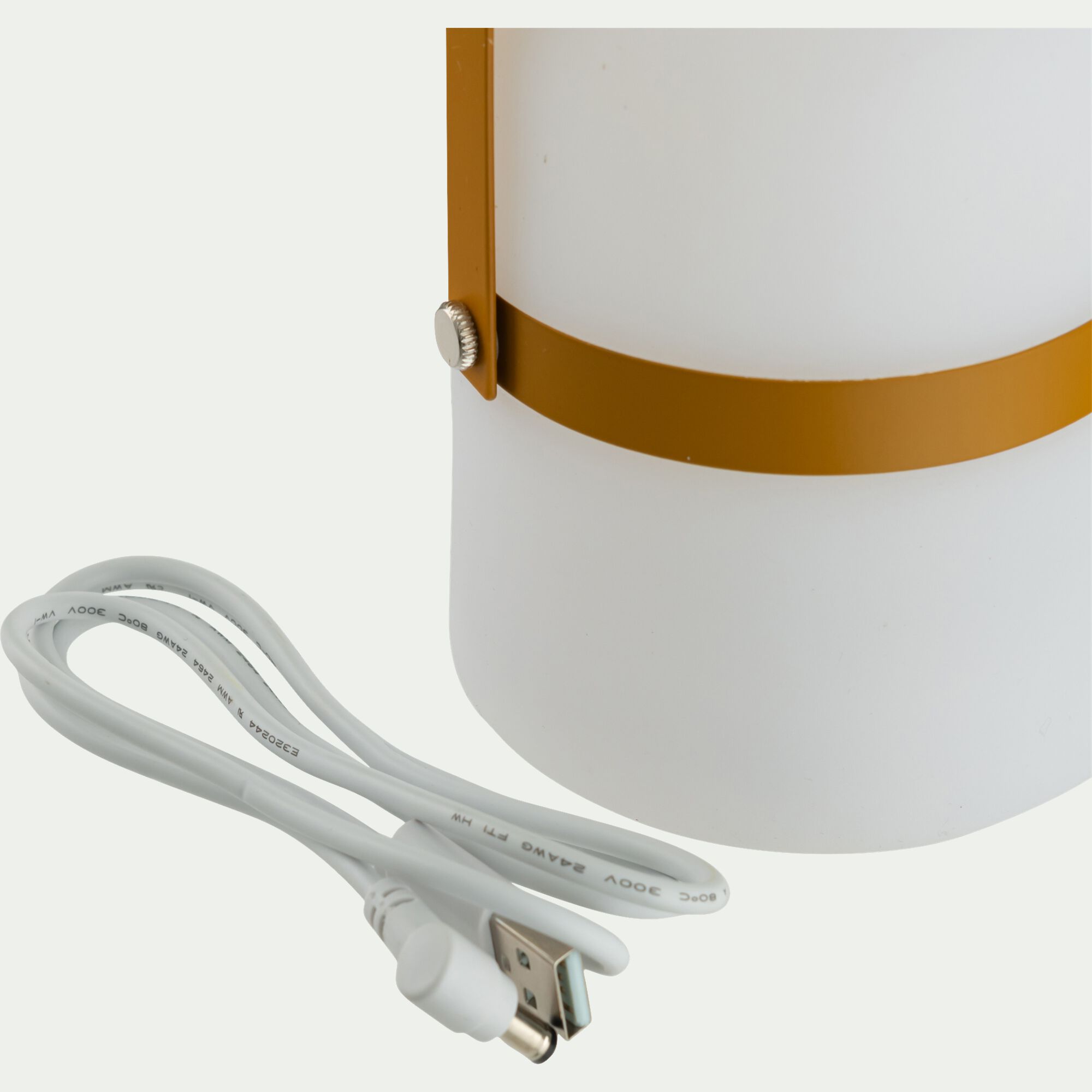 NOMAD - Lampe à poser extérieur nomade D10cm - jaune