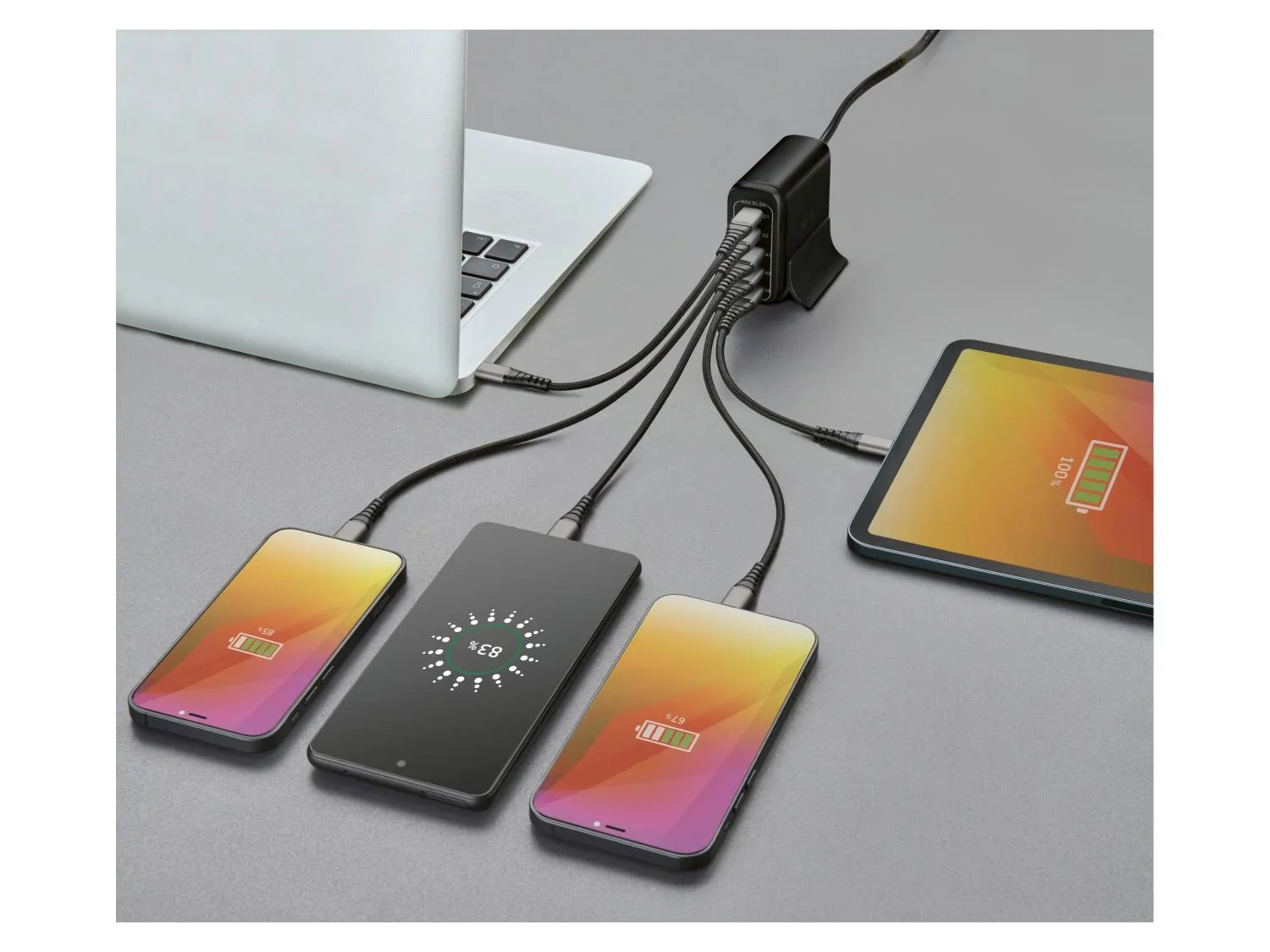 TRONIC Station de charge USB