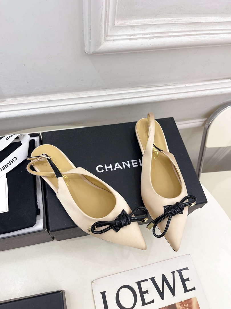 Chanel Women's Fashion Slingbacks Shoes C93480 - Sneaker Replica Workshop