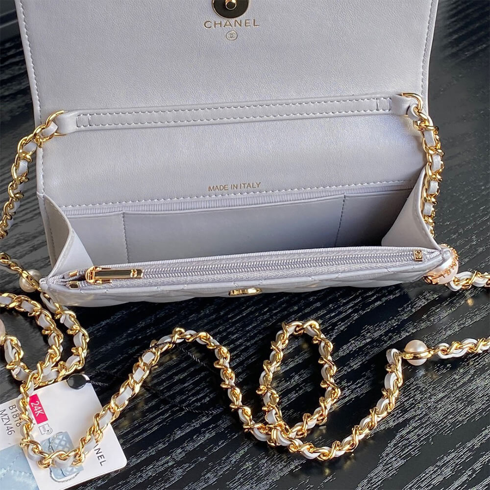 CHANEL Flap Phone Holder with Chain(HIGH-END GRADE) - Top Club