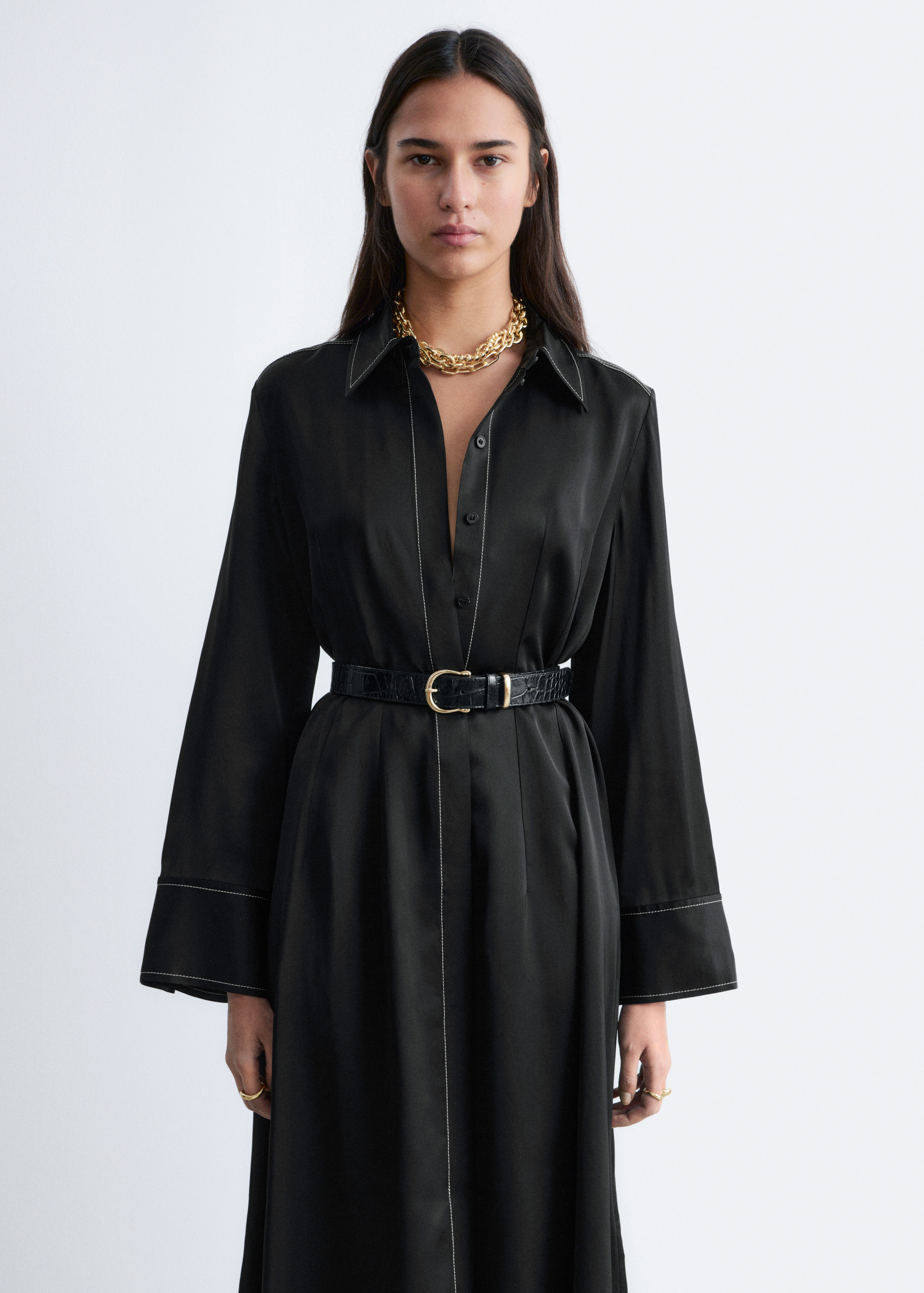 & Other Stories SHIRT MIDI DRESS