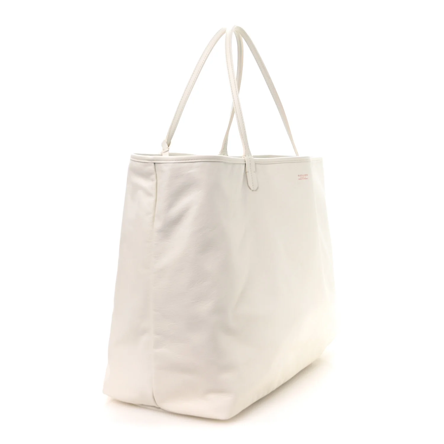 X PEANUTS Goyardine Reversible Anjou GM White - Top Club