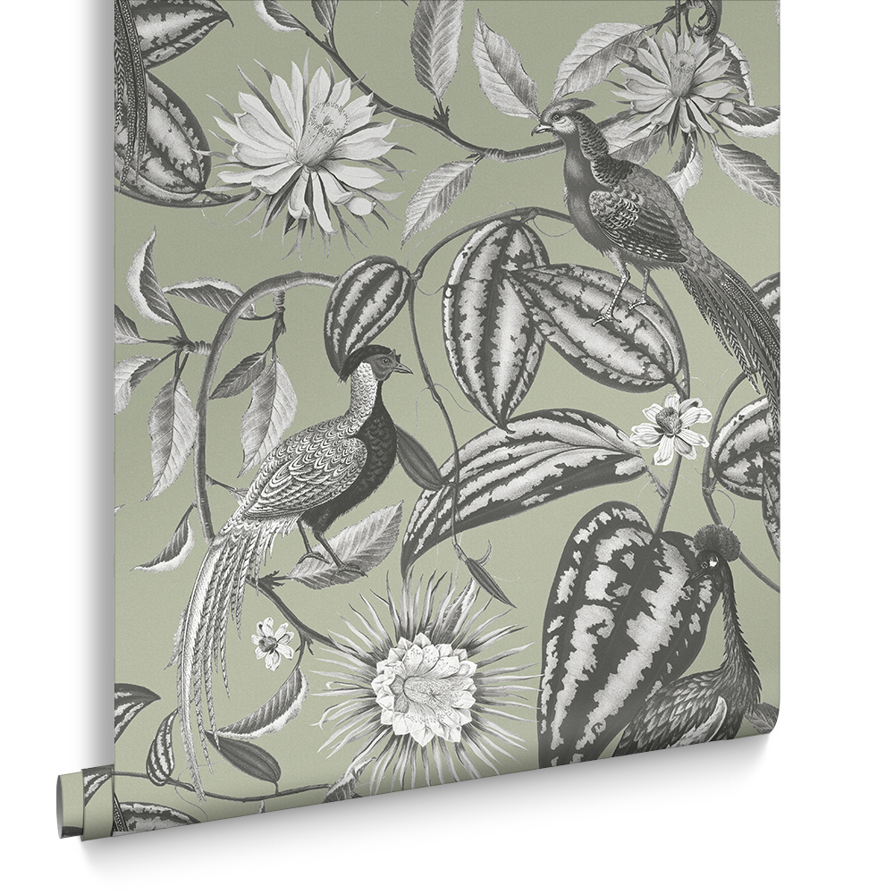 Graham & Brown - Vliesbehang Amherst's Garden Sage - 10mx52cm