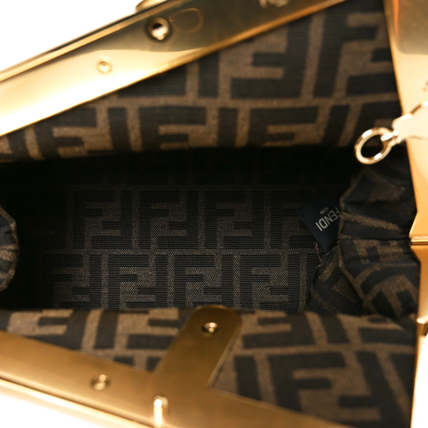 Shiny Nappa Small Fendi First Wasabi - Top Club