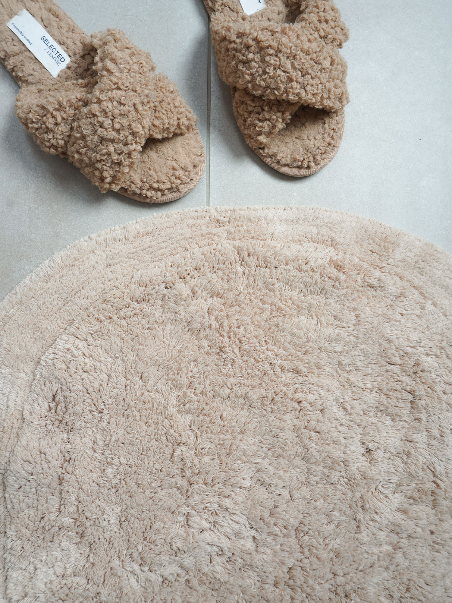 Badmat Bodi Beige 60x80cm