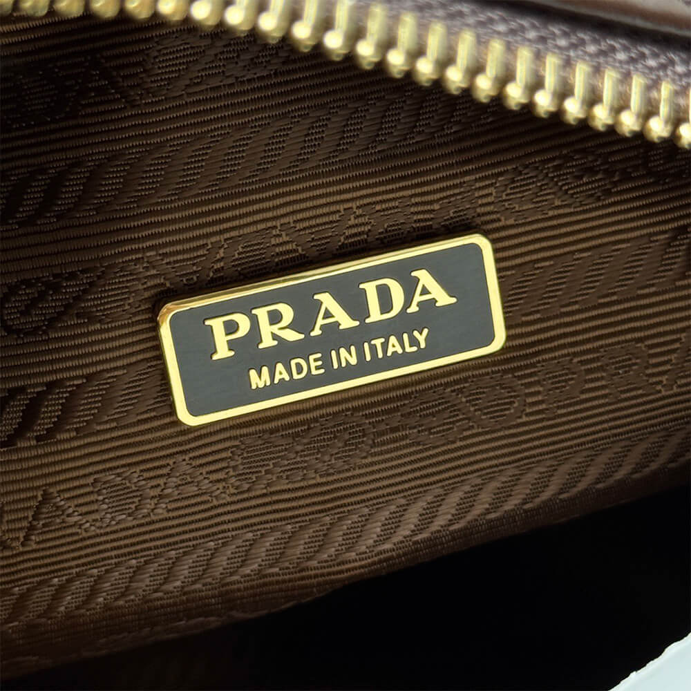 Prada Dangle leather top-handle mini-bag(HIGH-END GRADE) - Top Club