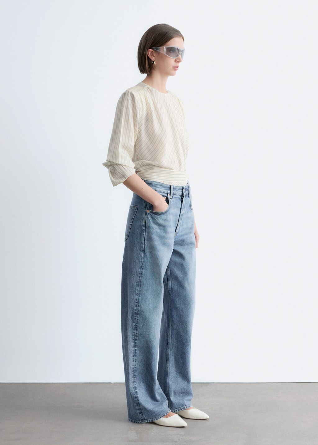 & Other Stories BARREL-LEG JEANS