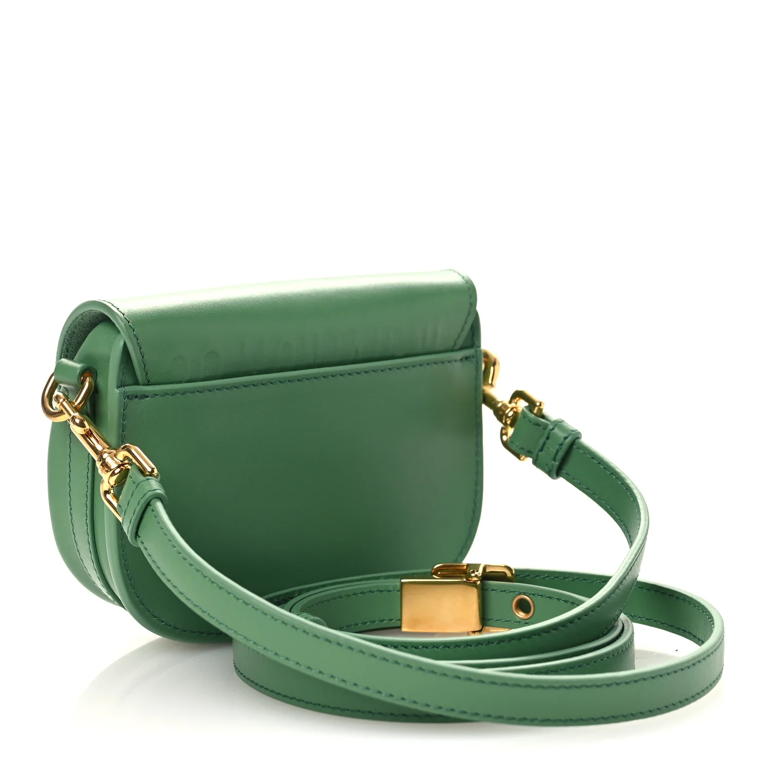 Box Calfskin Micro Bobby Bag Sage Green - Top Club