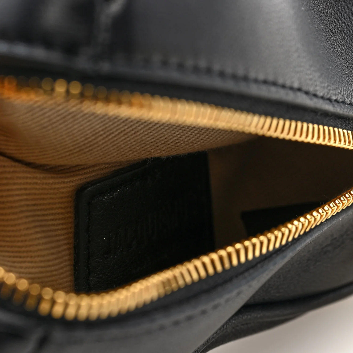 Lambskin Le Porte Calino Ring Top Handle Bag Black - Top Club