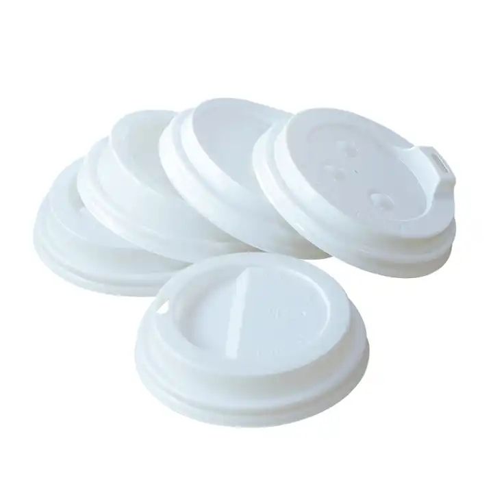Standard White Paper Cup Lids