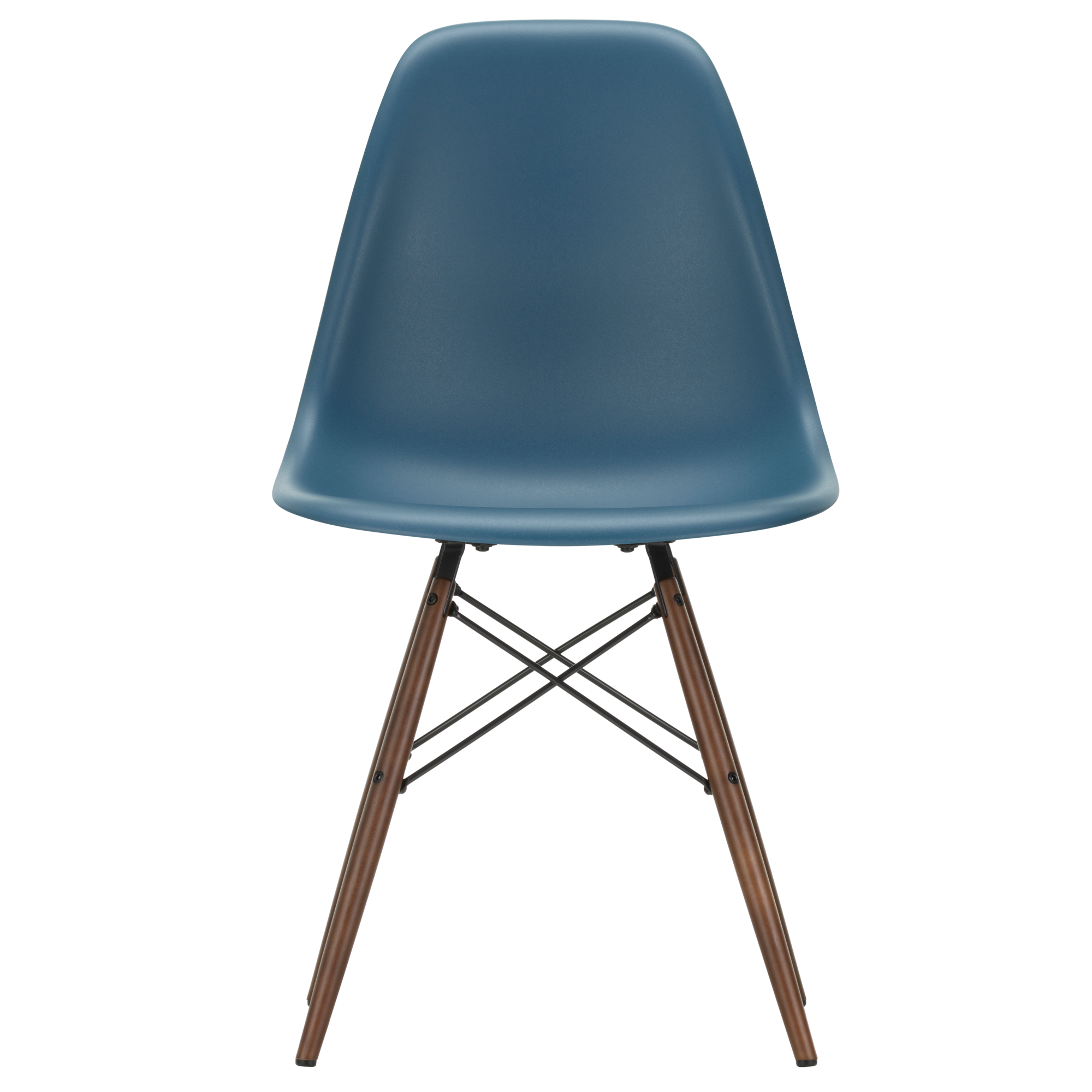 Eetkamerstoel DSW RE esdoorn donker Sea Blue