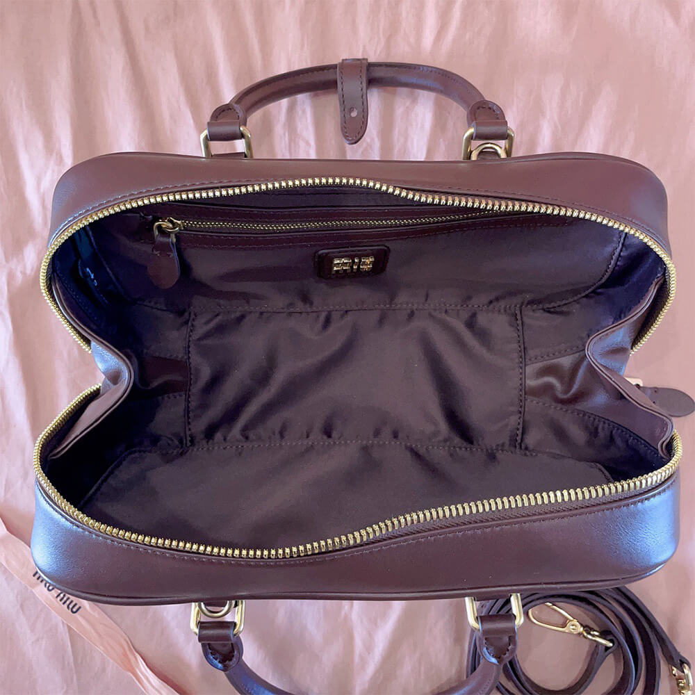 MIUMIU Large Arcadie Leather Bag(HIGH-END GRADE) - Top Club