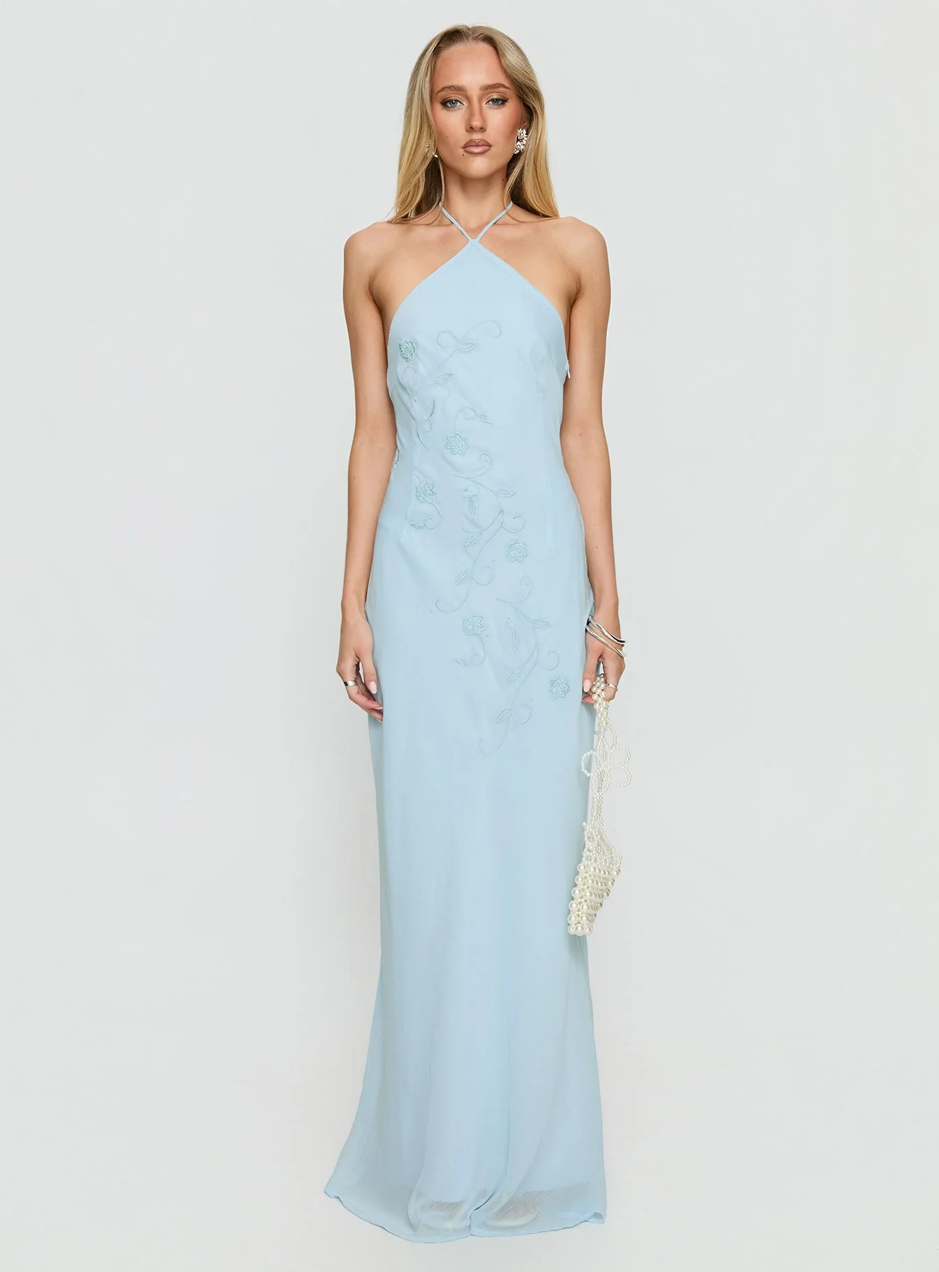 Epilogues Arrowhead Maxi Dress Blue
