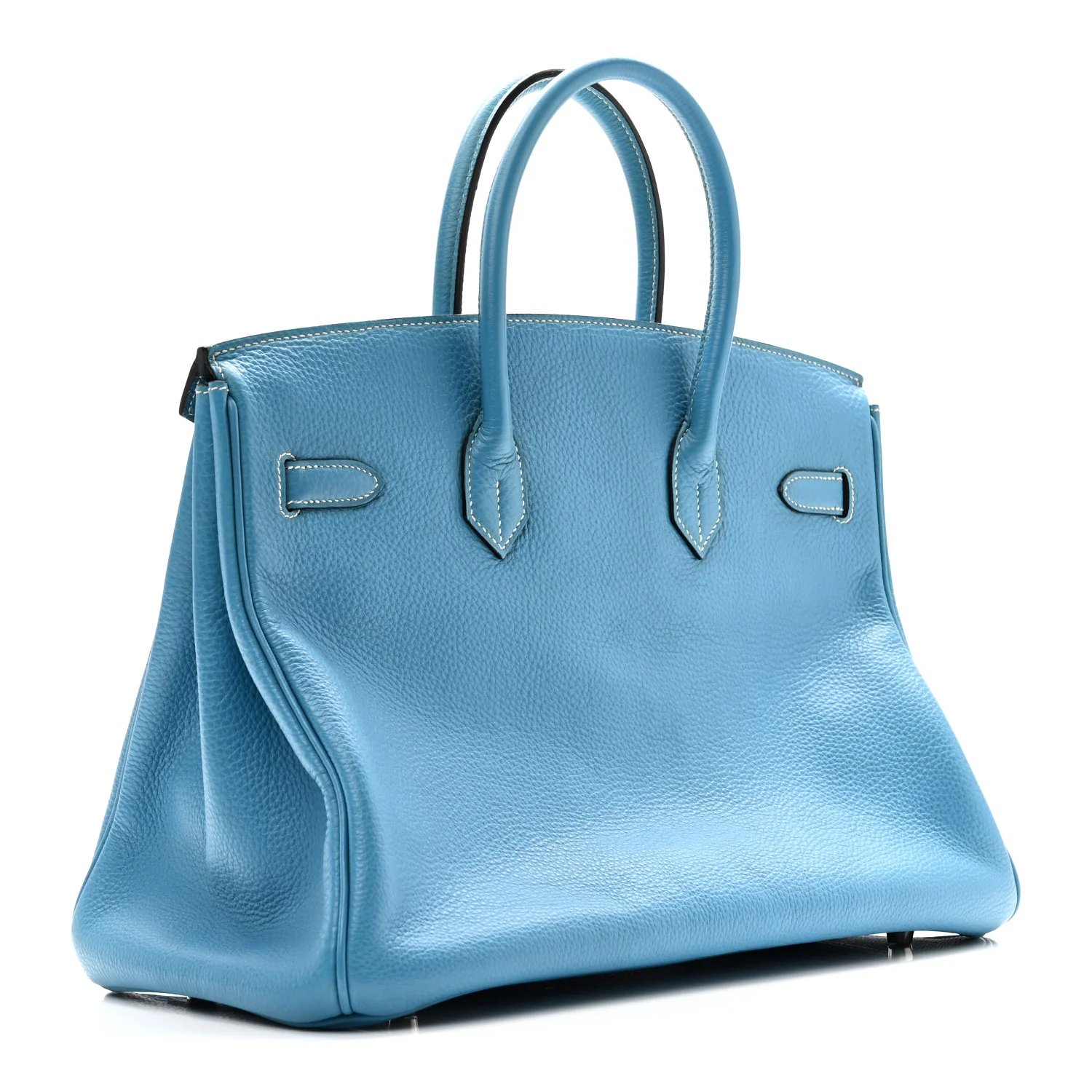 Togo Birkin 35 Blue Jean - Top Club