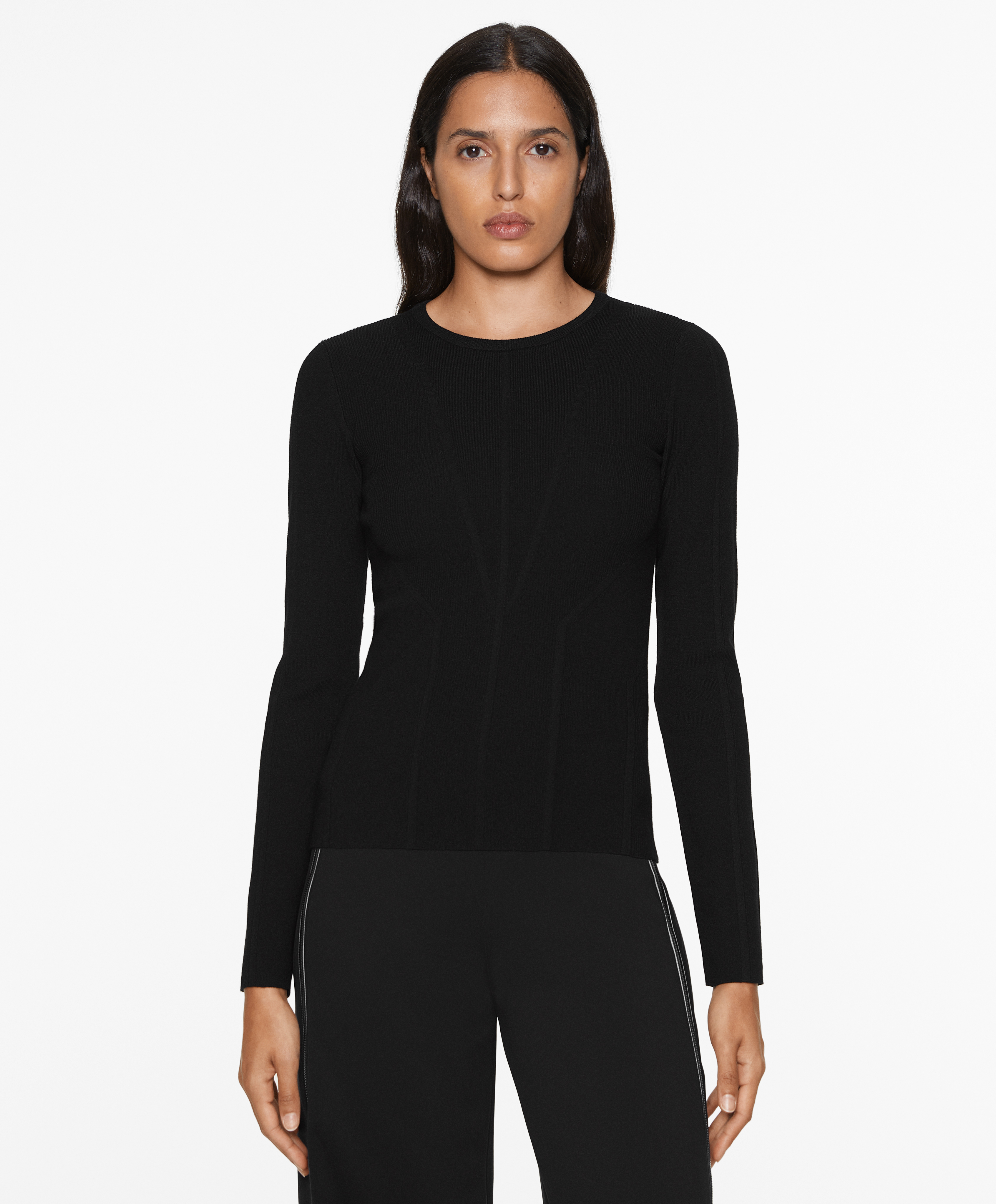OYSHO Textured knit top