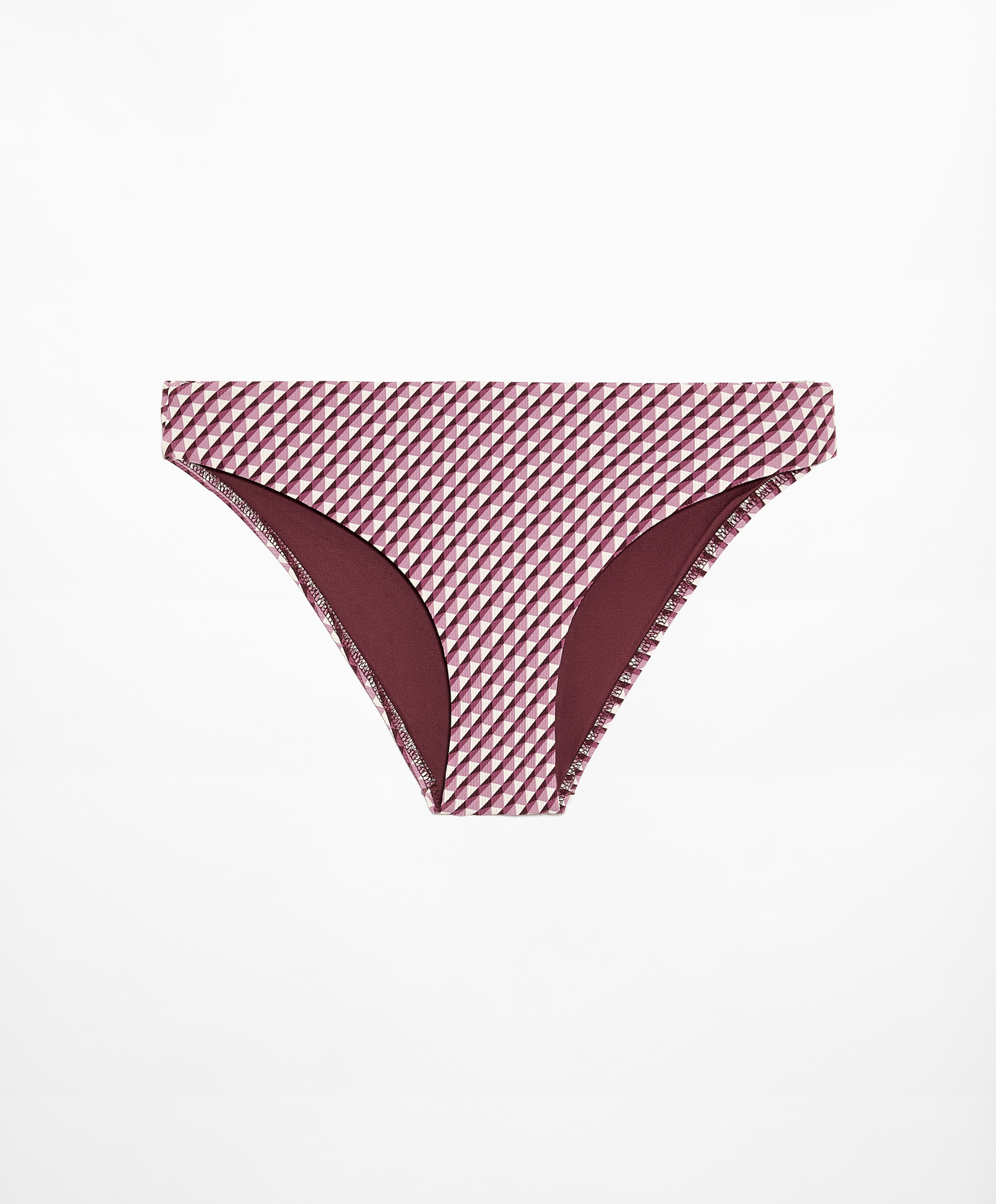 OYSHO Geometric pattern classic bikini briefs