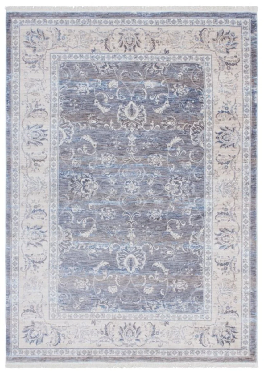 Living room rug gray - various sizes - rectangular rug in a vintage look - living room decoration