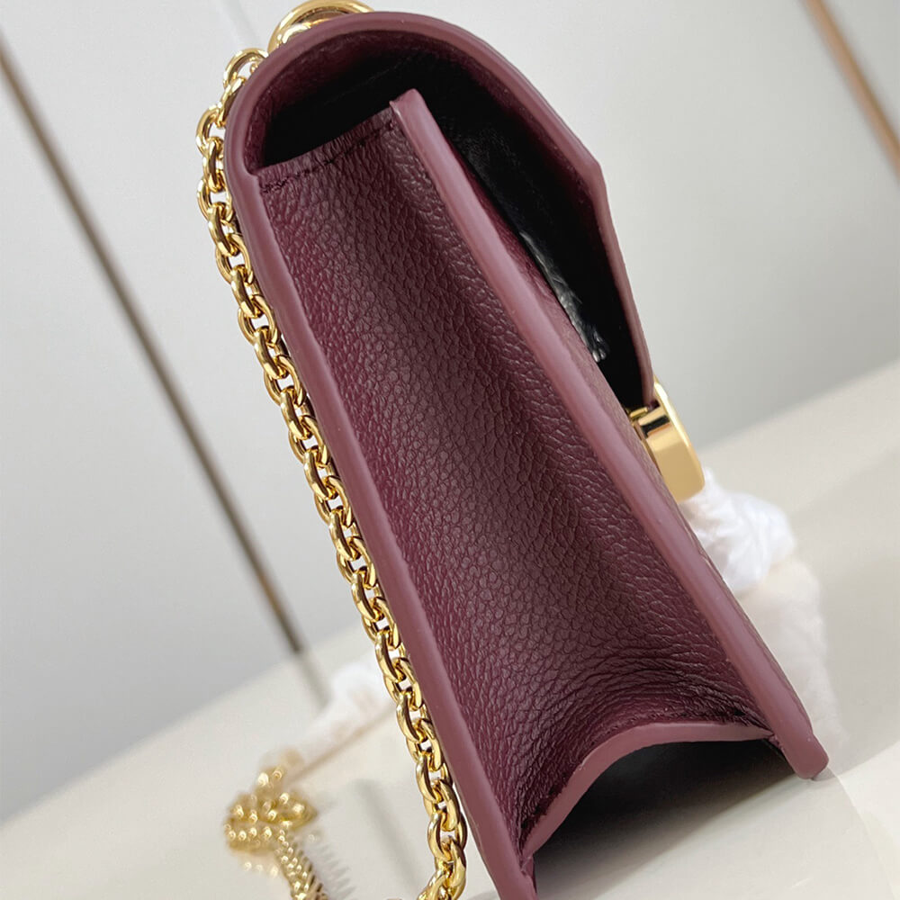 LV Wallet On Chain Rosy - Top Club