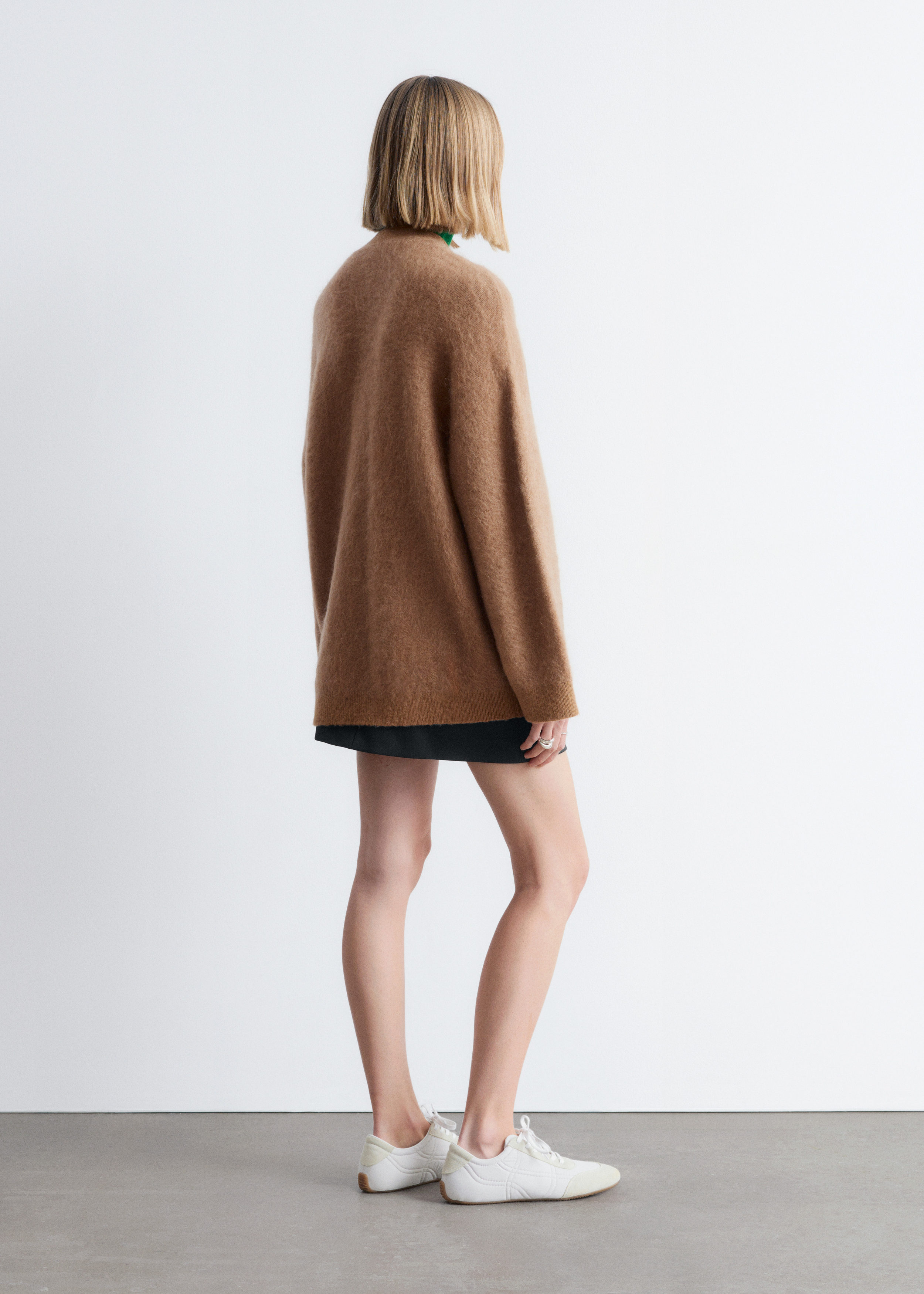 & Other Stories OVERSIZED MOHAIR-BLEND CARDIGAN