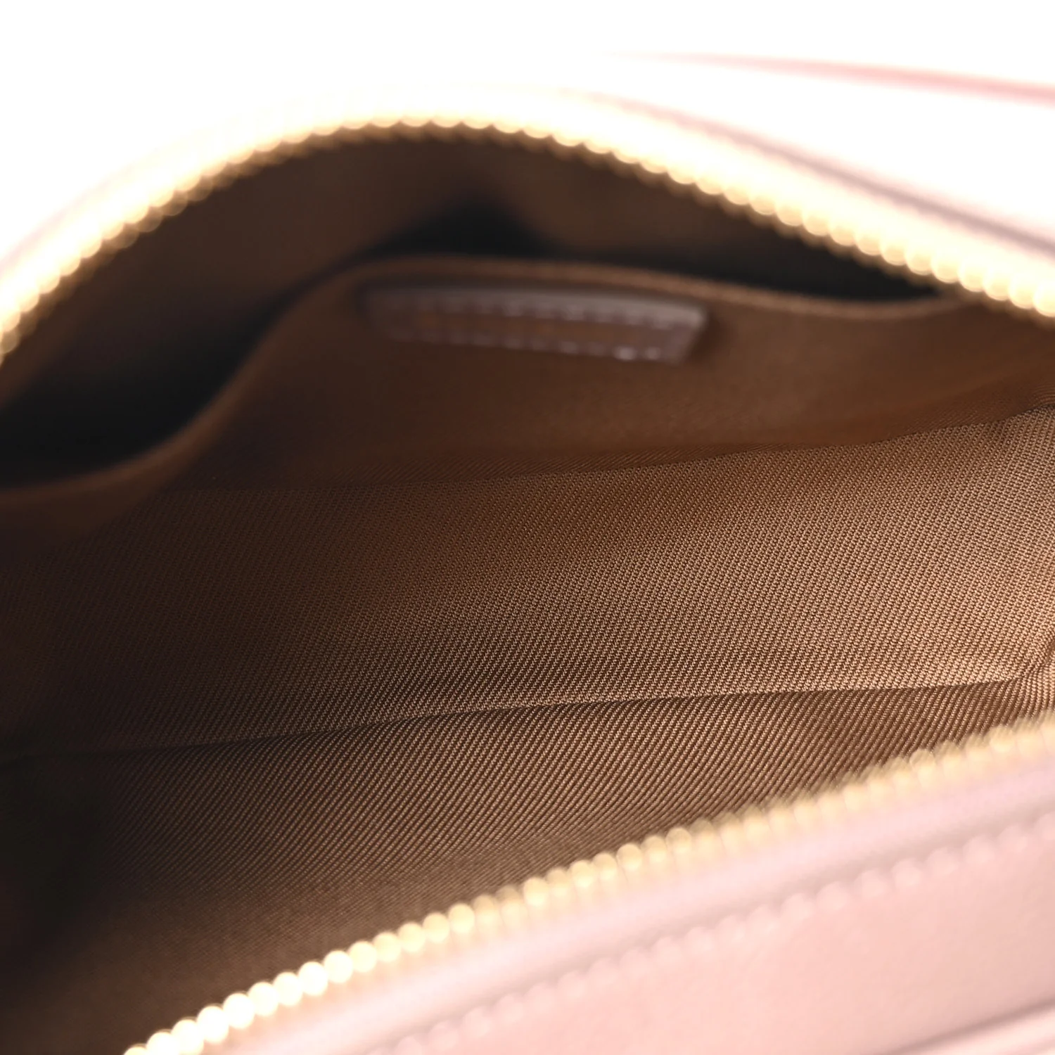 Calfskin House Check Large Camera Bag Grey Mink - Top Club