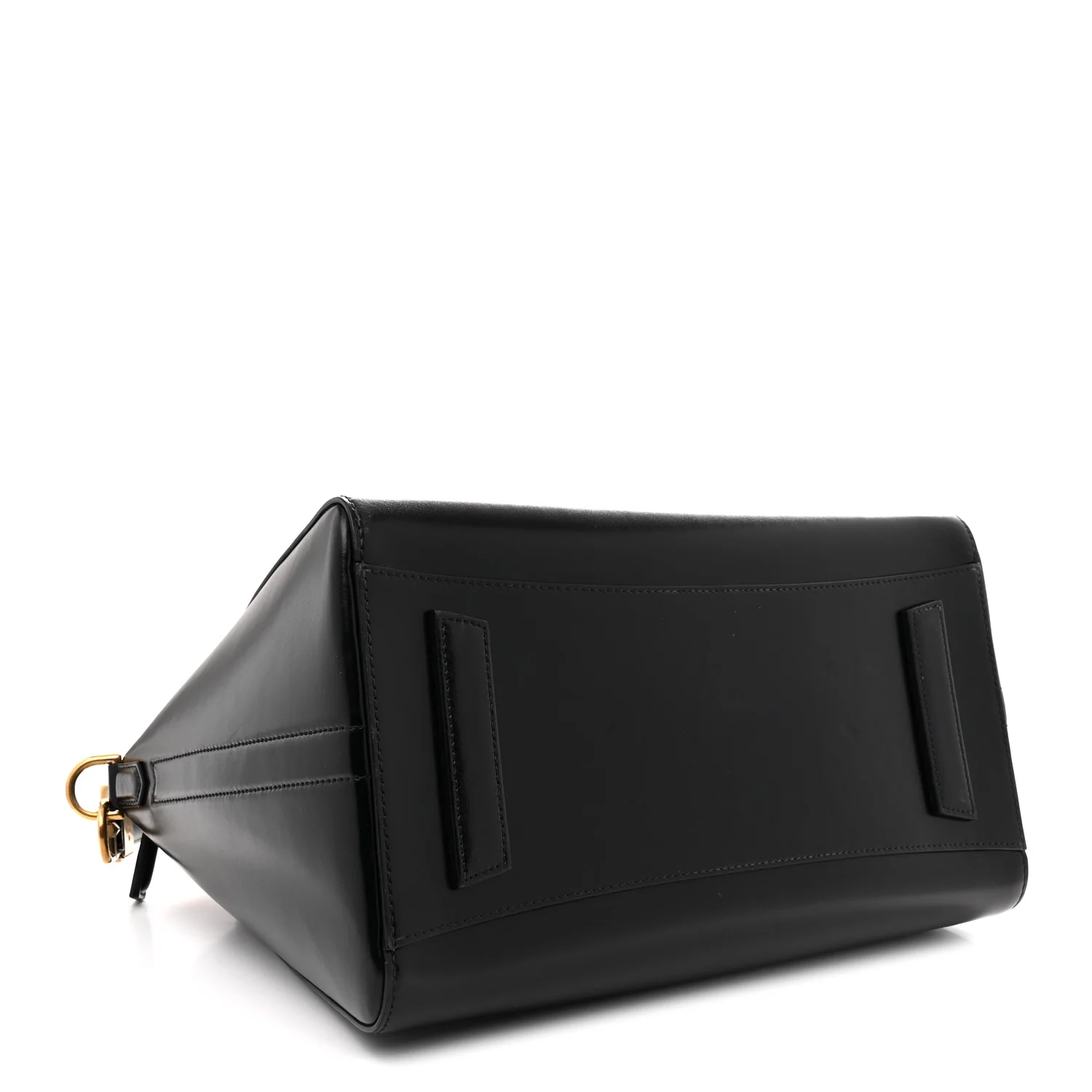 Shiny Lord Calfskin Medium Antigona Black - Top Club