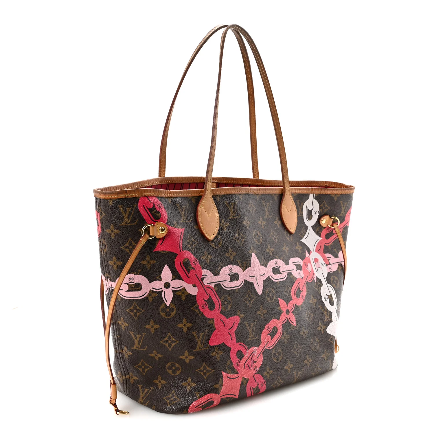 Monogram Bay Neverfull MM Rose Ballerine Poppy - Top Club