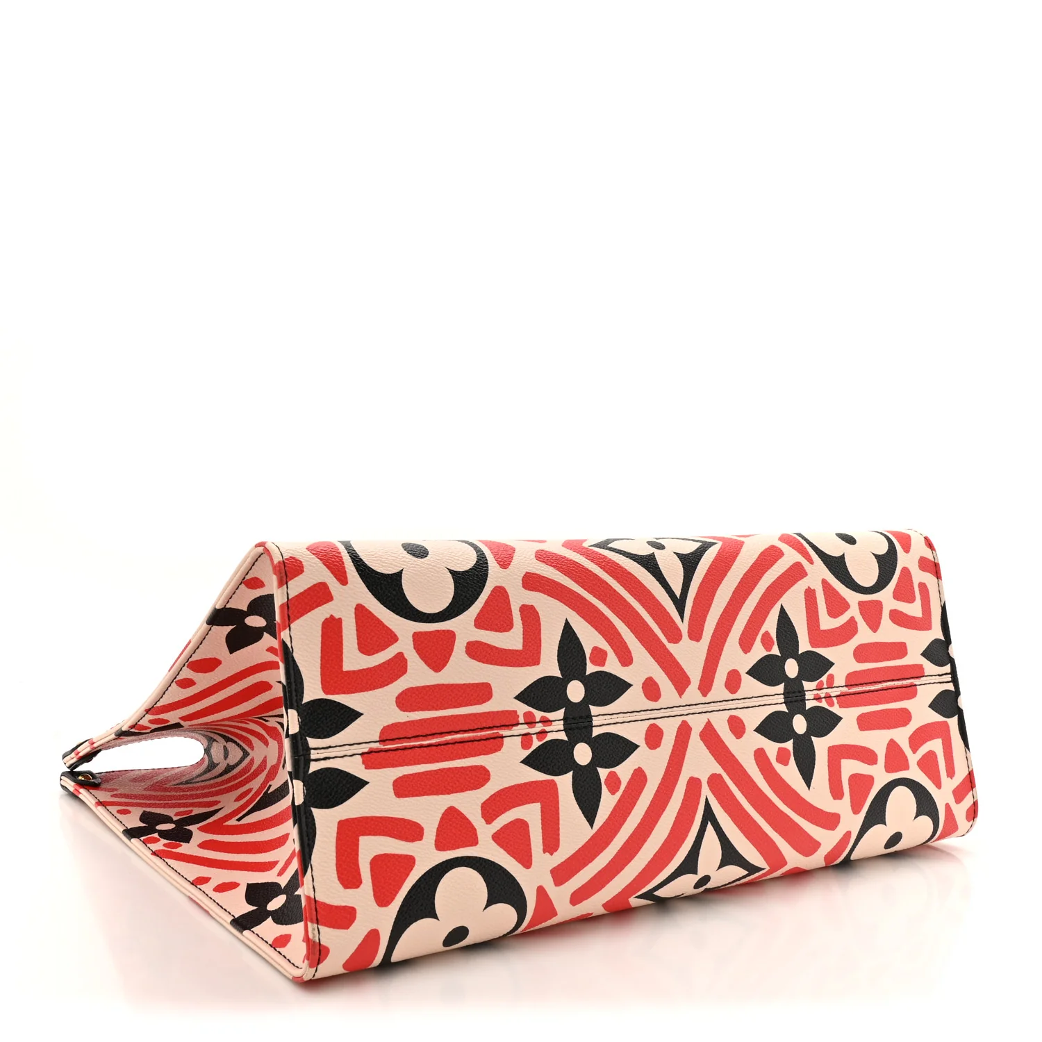 Monogram Giant Crafty Onthego GM Creme Rouge Black - Top Club