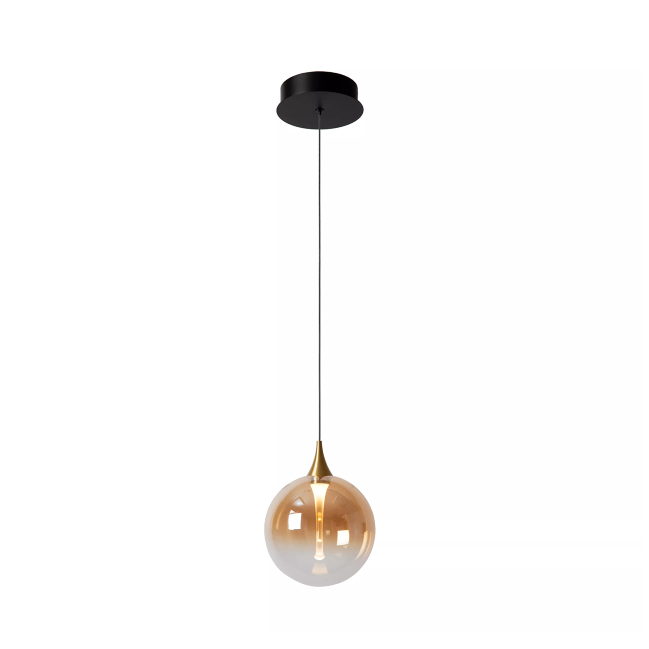 Hanglamp Gisela Ø16 cm amber