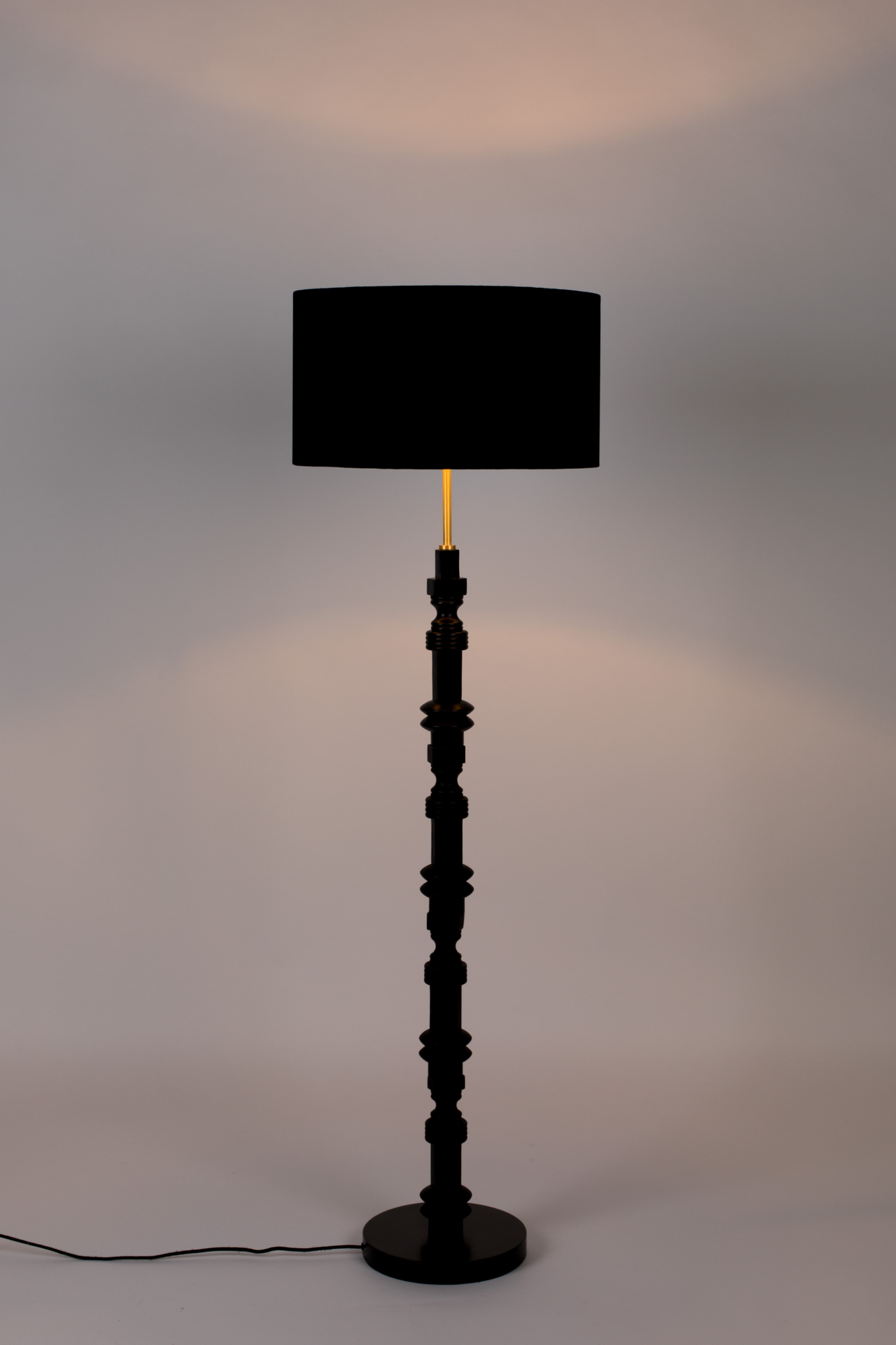 Vloerlamp Totem zwart