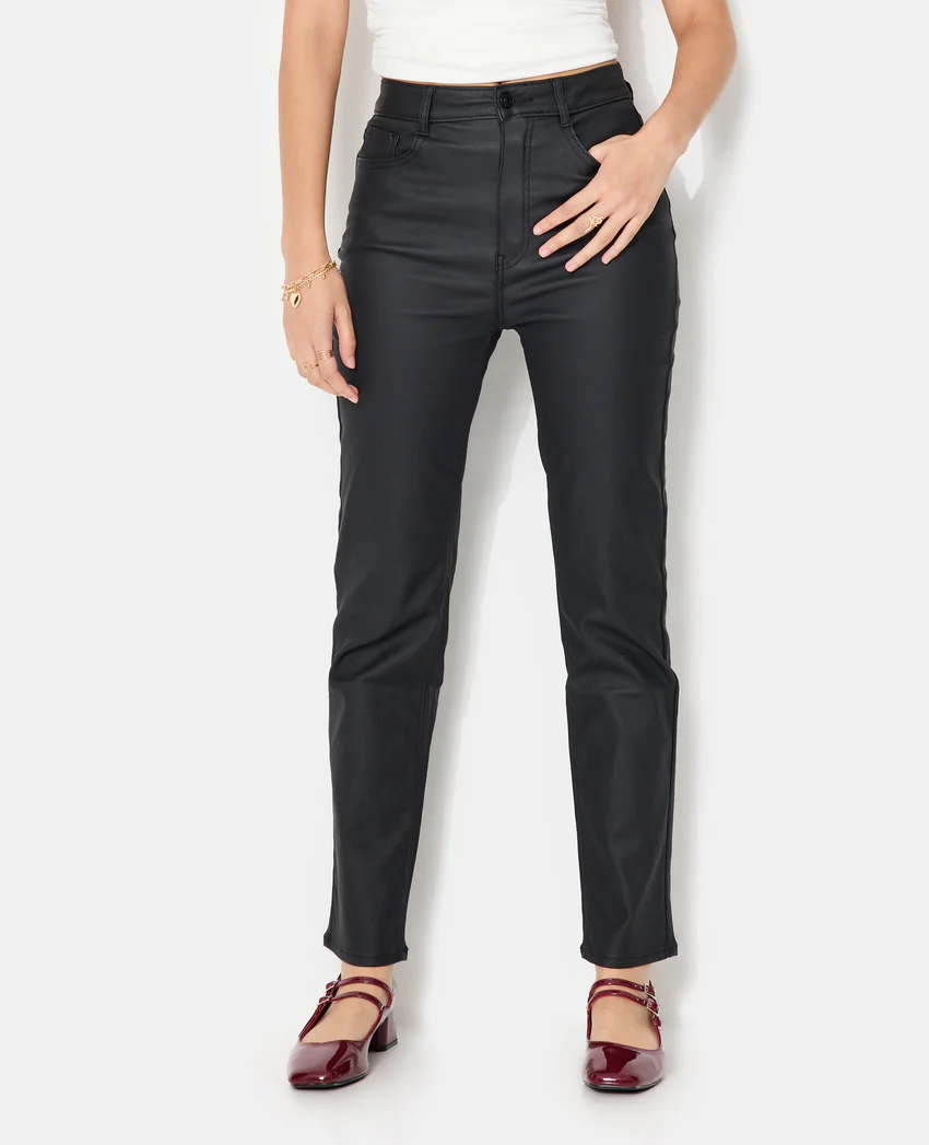 Pimkie Jean slim enduit effet cuir