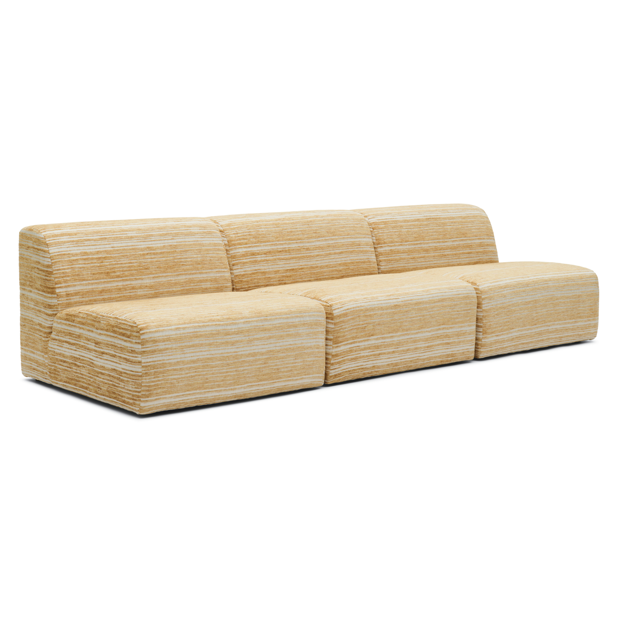 3-zitsbank Oscar be stylisch mustard