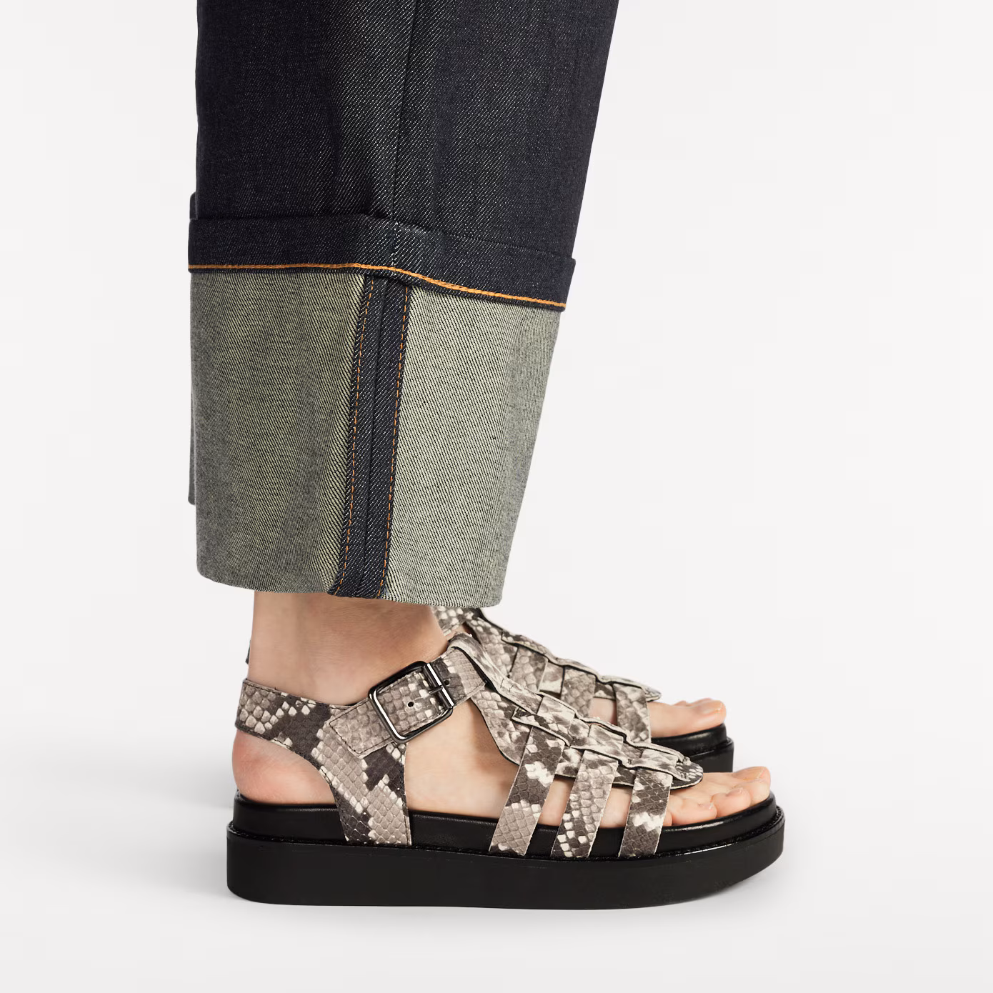 Chicago FishermanFlatform Fisherman Sandal