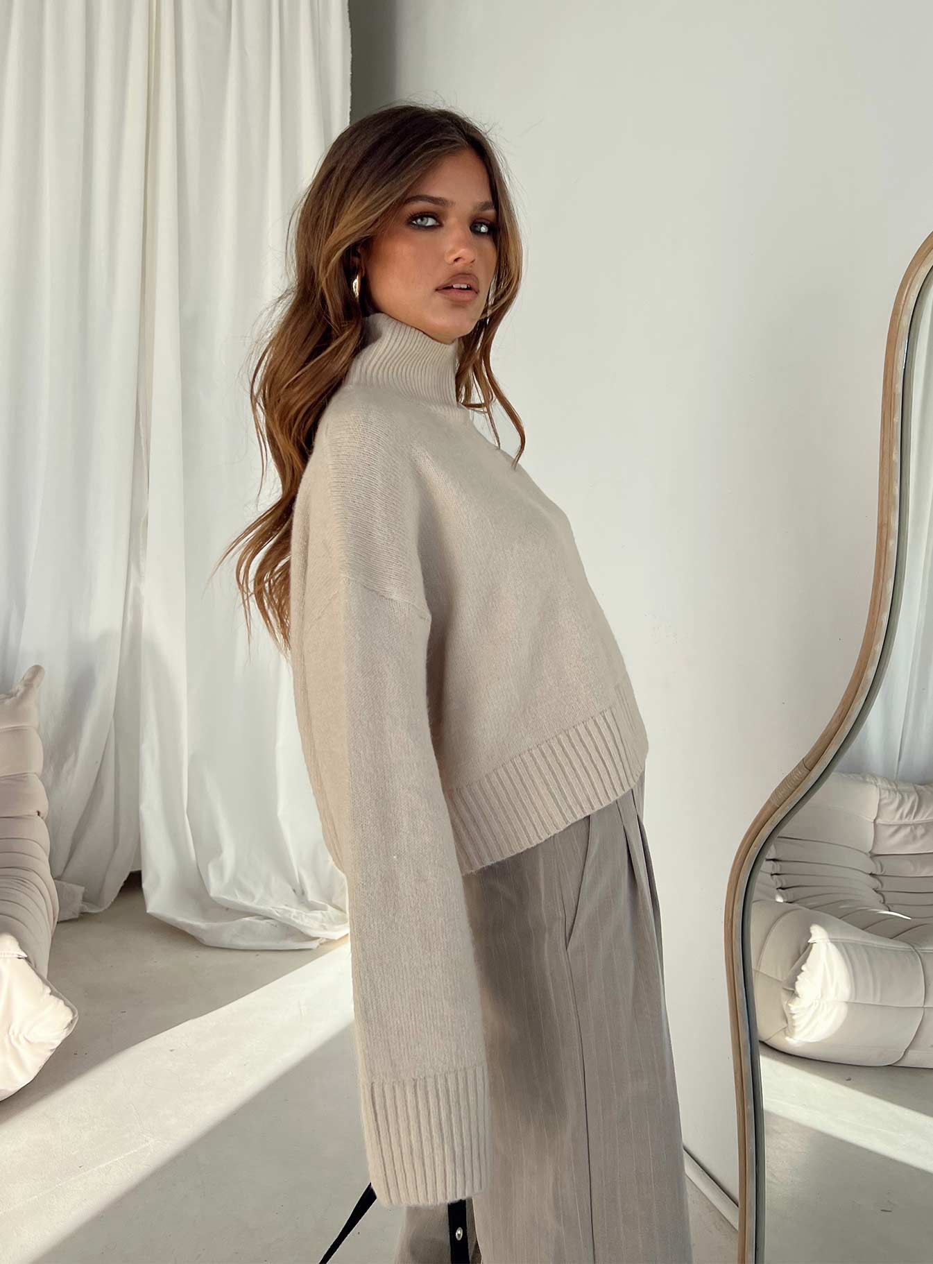 Carrie Jane Sweater Beige