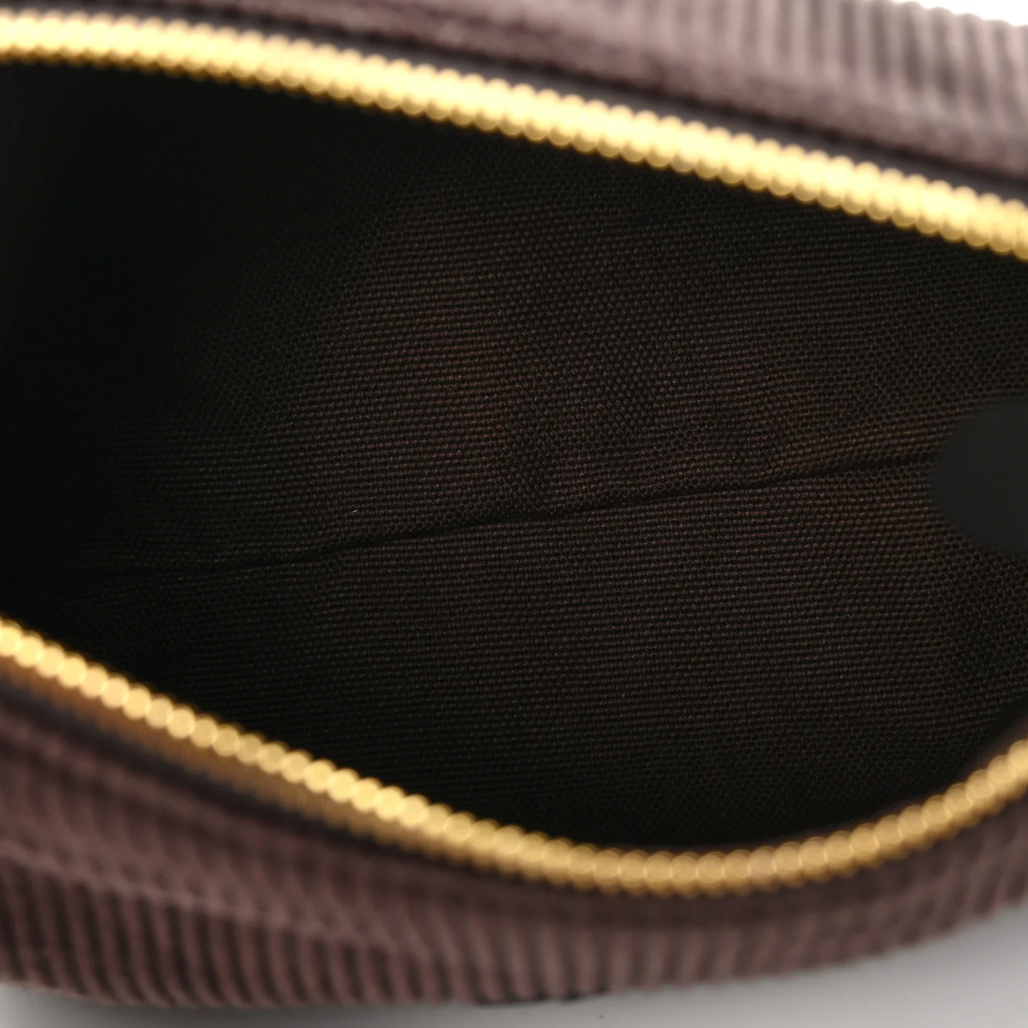 Corduroy Pouch Bag Ebony Baltic Blue - Top Club