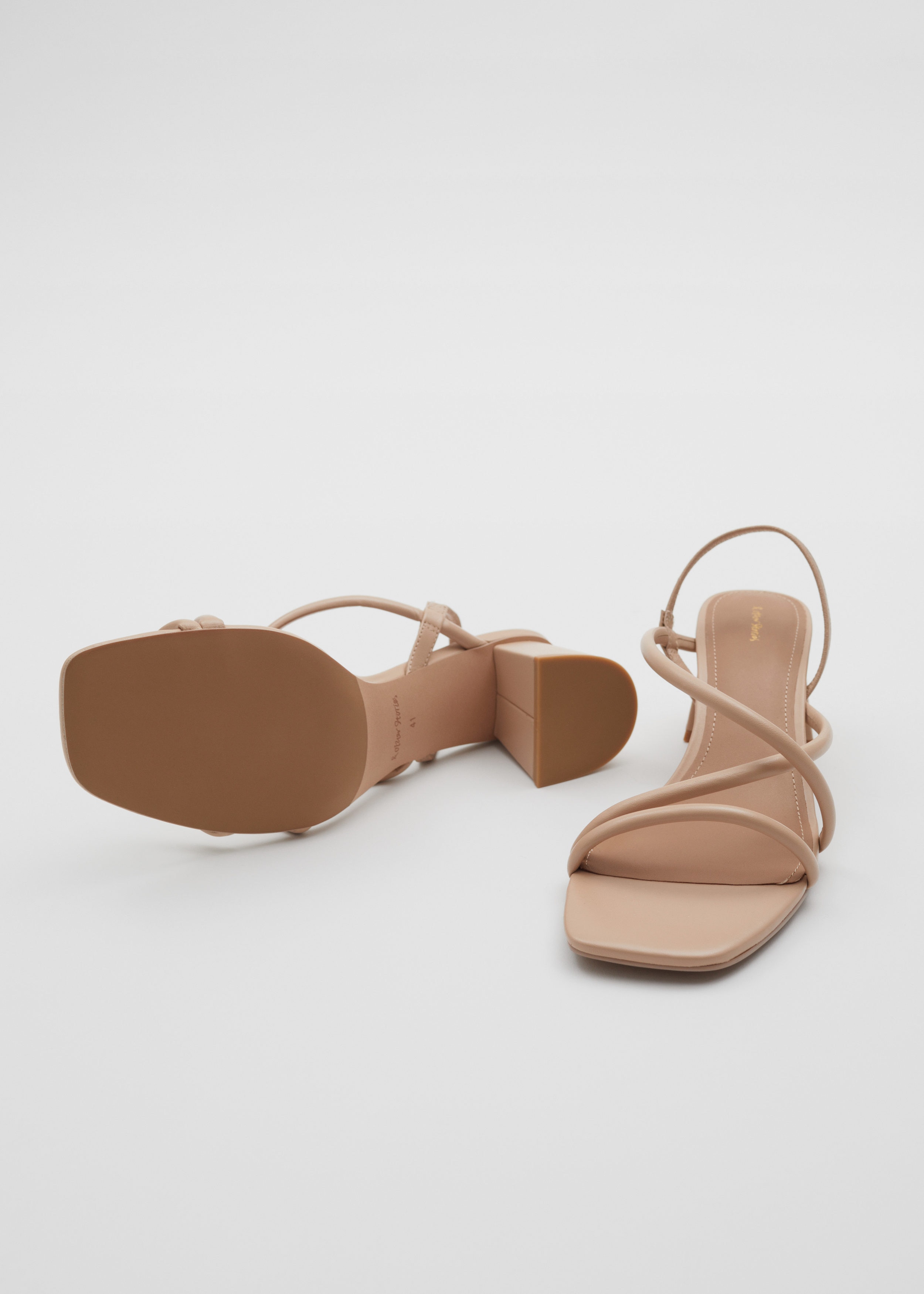 & Other Stories STRAPPY BLOCK HEEL SANDALS