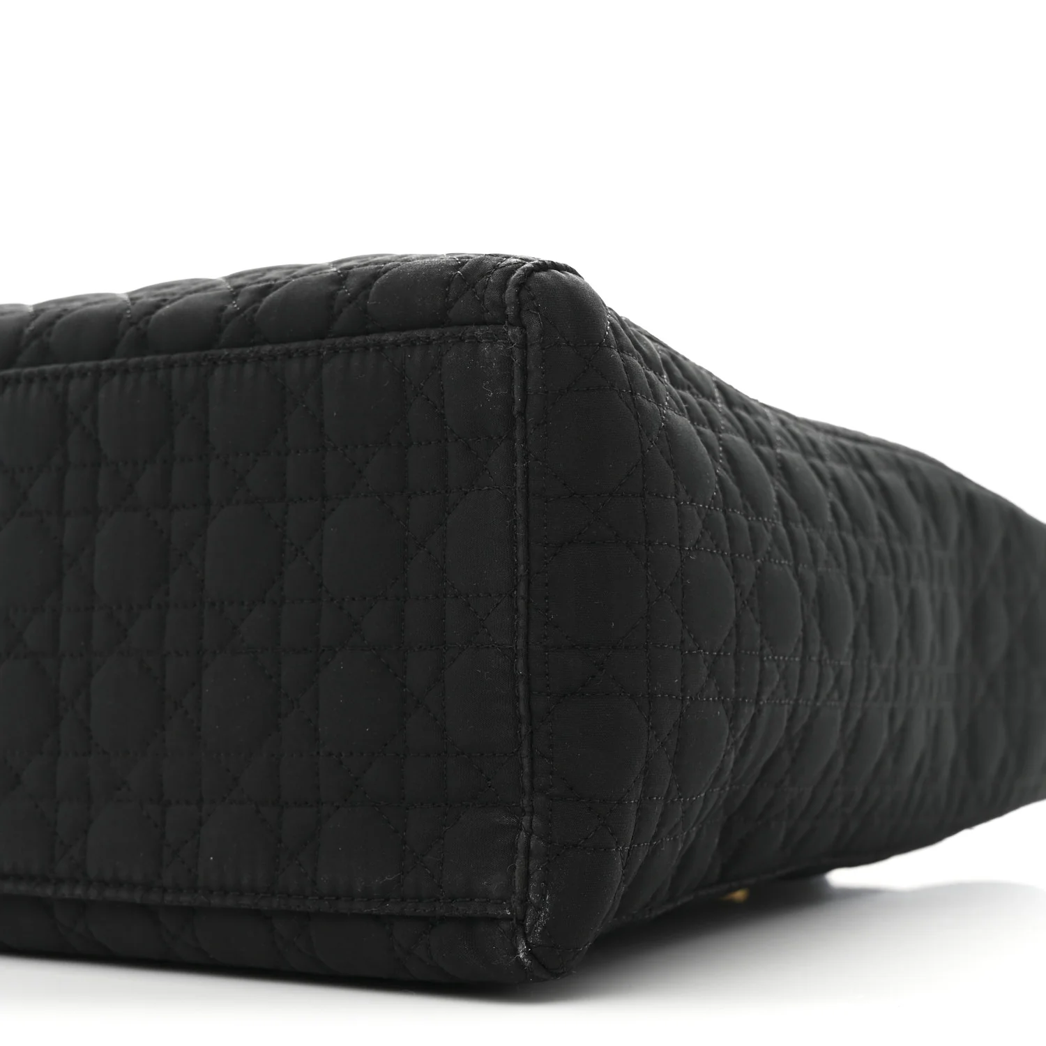 Nylon Cannage Large Lady Dior Black - Top Club