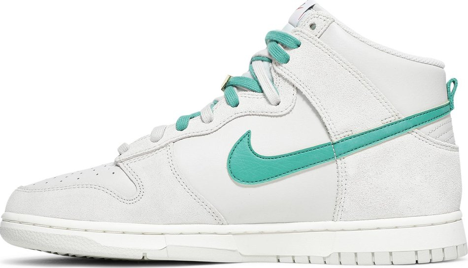 Dunk High SE GS  First Use Pack-Green Noise  DD0733-001 - Sneaker Replica Workshop