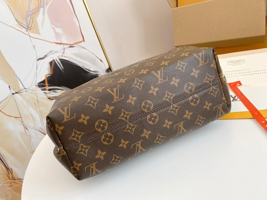 Louis Turenne MM Monogram Canvas For Women, Women??s Handbags, Shoulder Bags 15in/38cm LV M48814 - Top Club