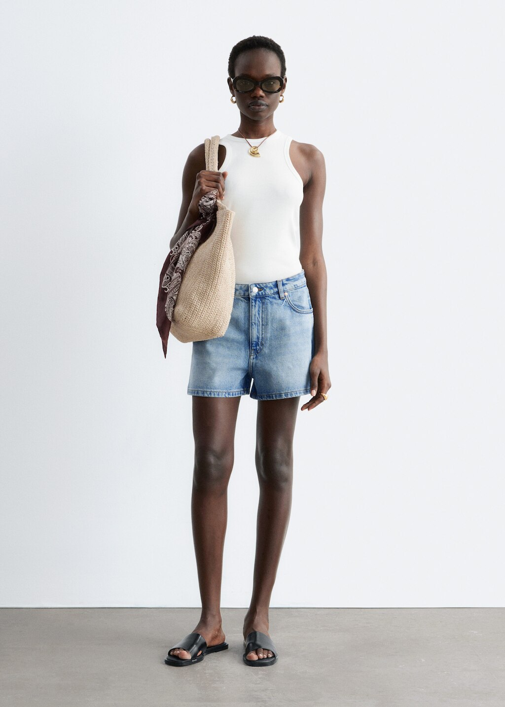 & Other Stories RIBBED TANK TOP