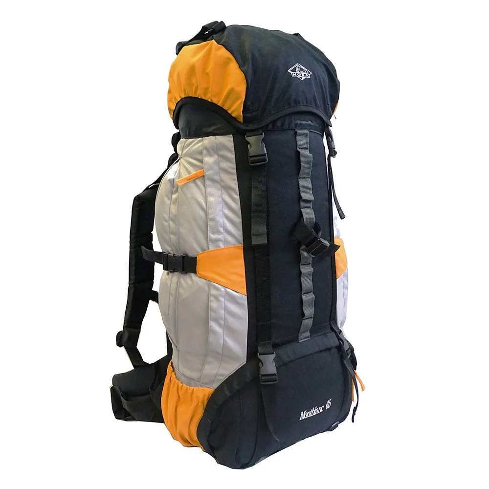 Hosa MONTBLANC 65 trekking backpack - orange and gray