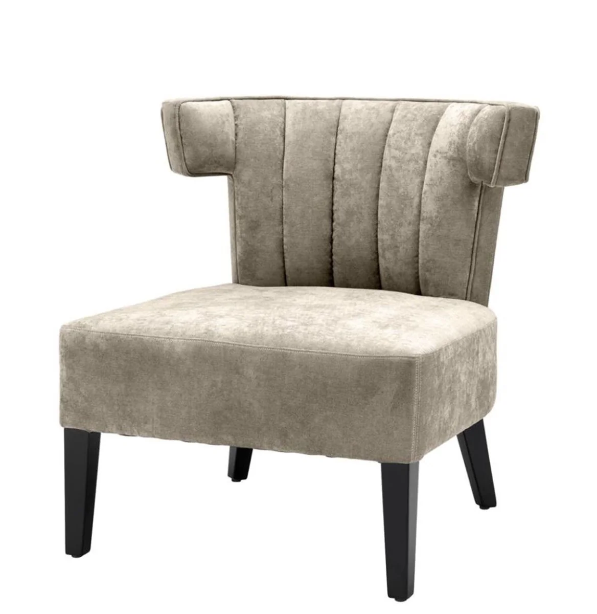 Luxury armchair gray black - designer furniture