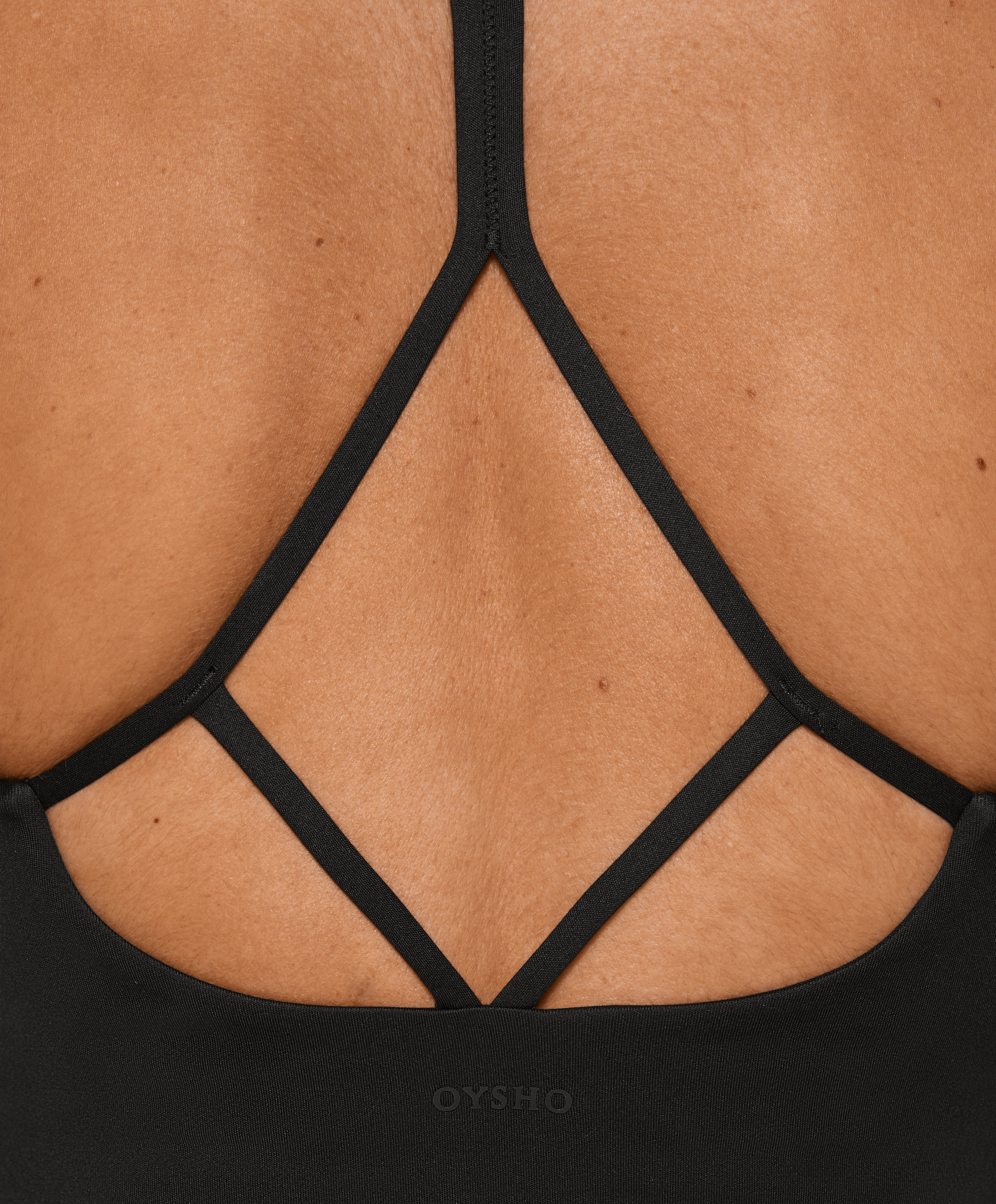 OYSHO Low back strappy comfortlux tank top