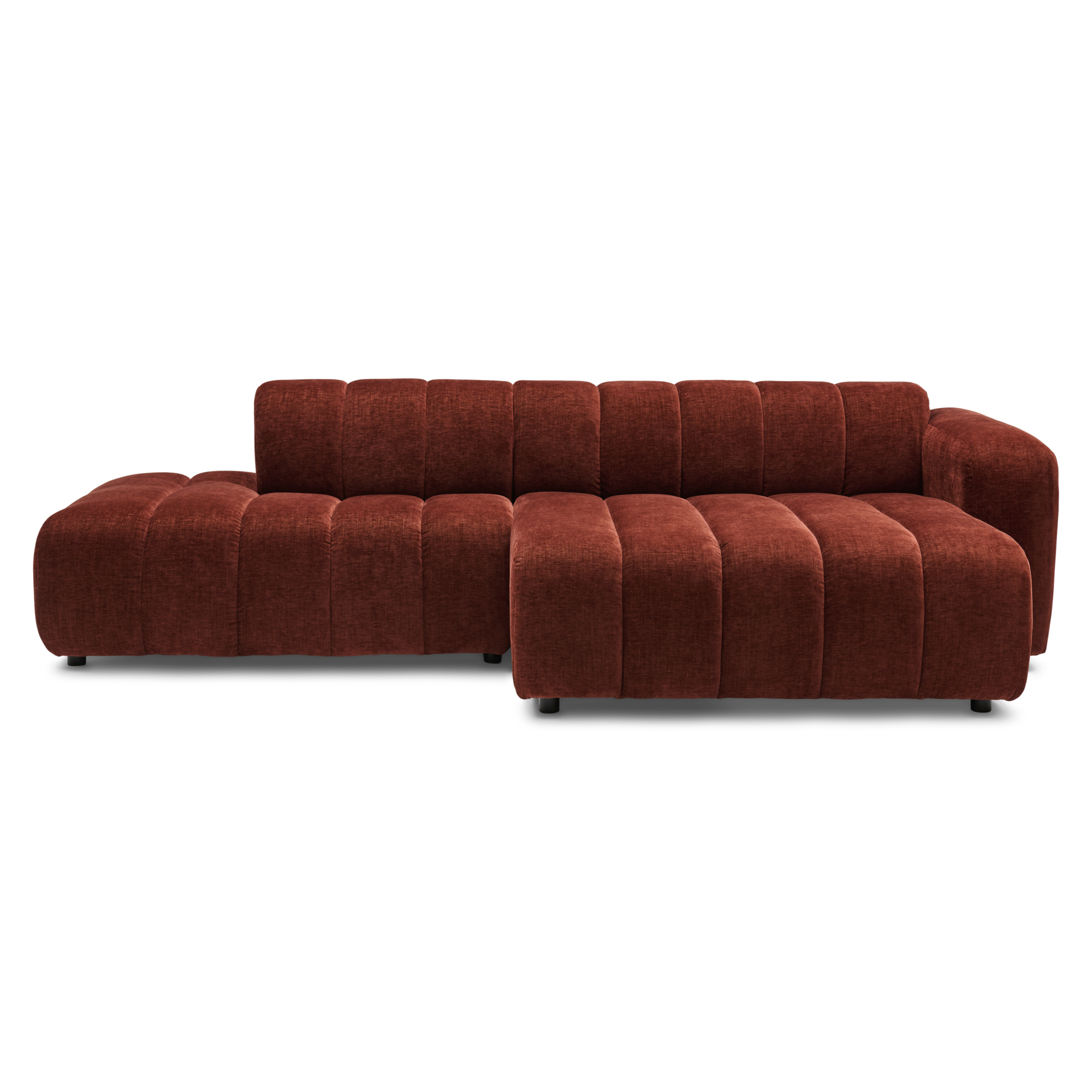 Hoekbank Dolce S home burgundy rechts