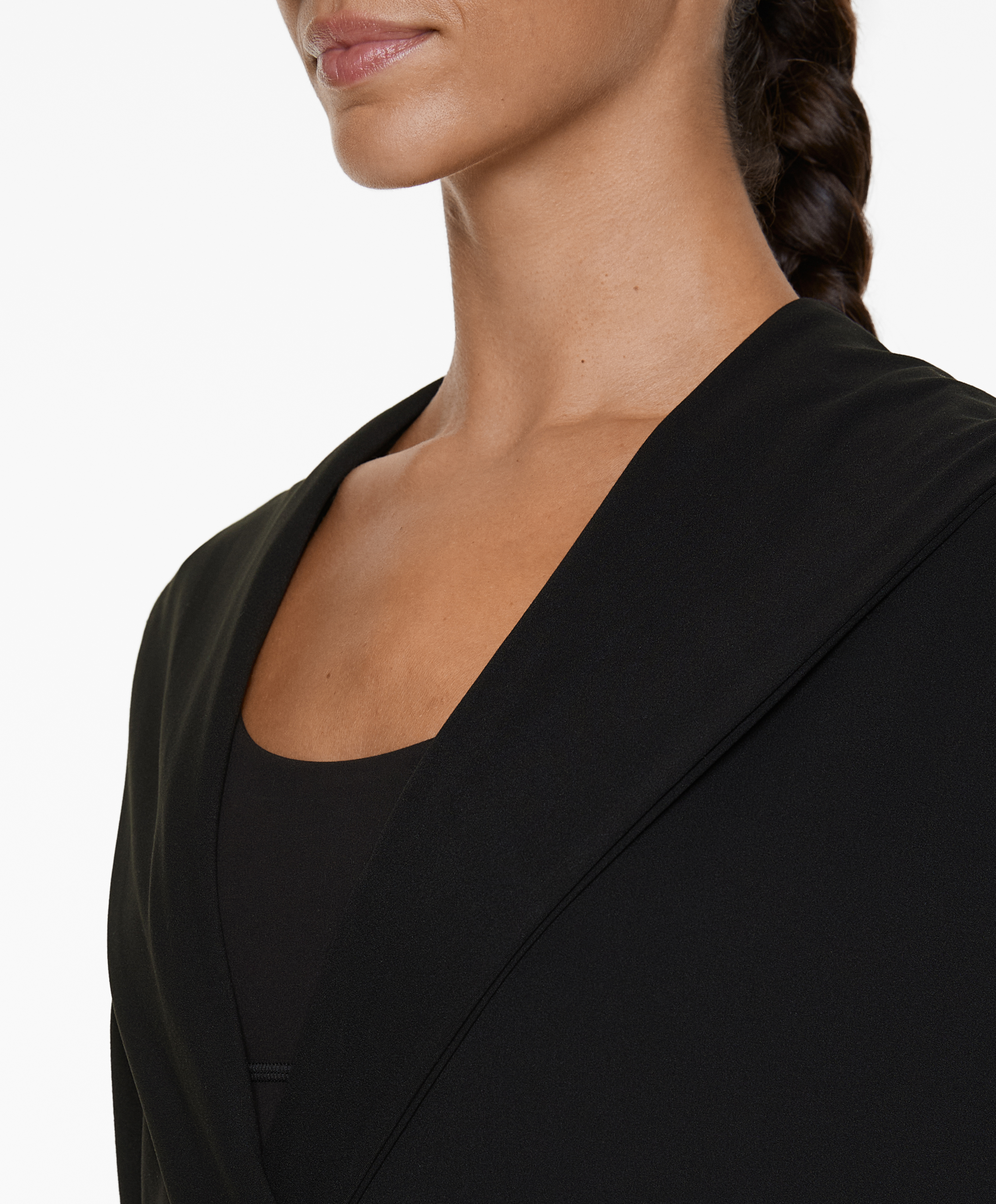 OYSHO Comfortlux hooded short jumpsuit