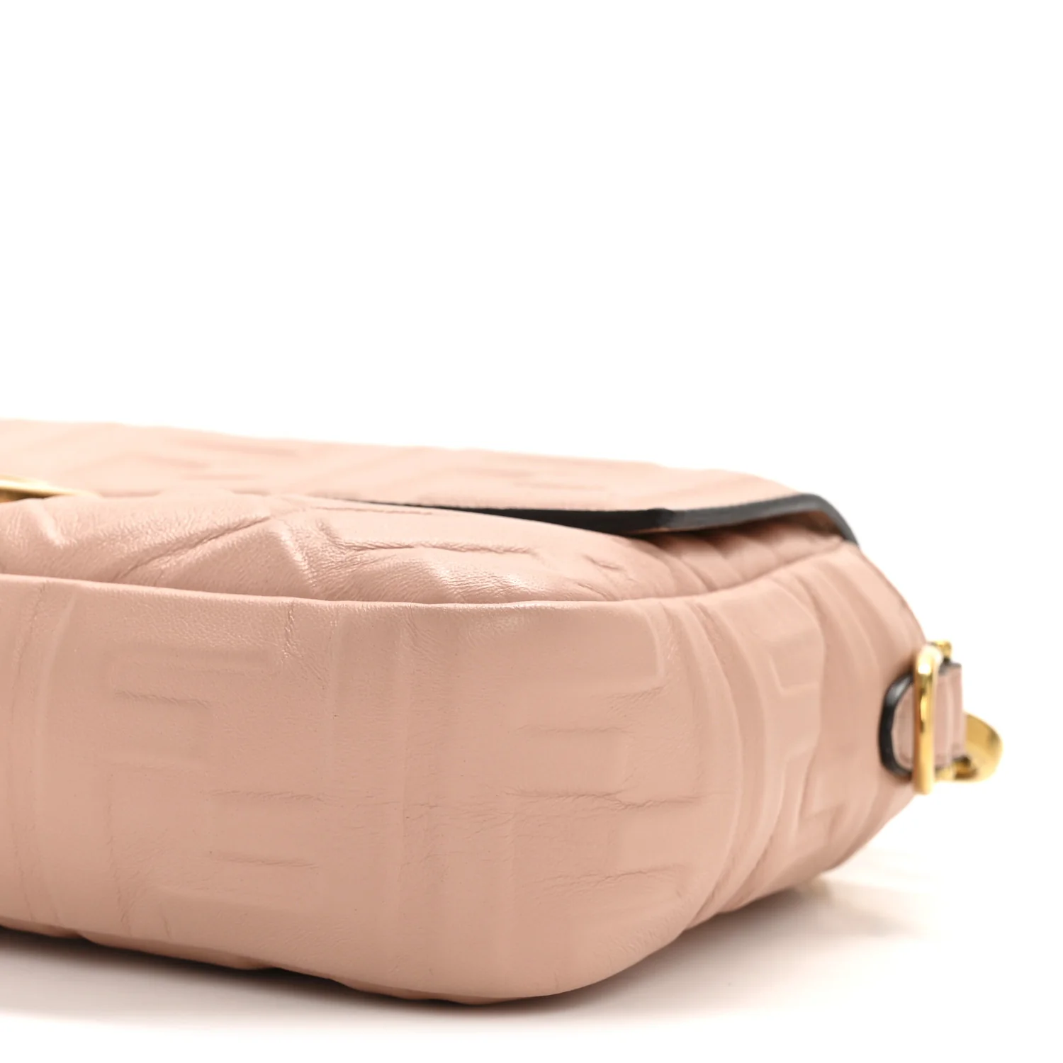 Nappa FF 1974 Embossed Baguette Rosa Bourbon - Top Club