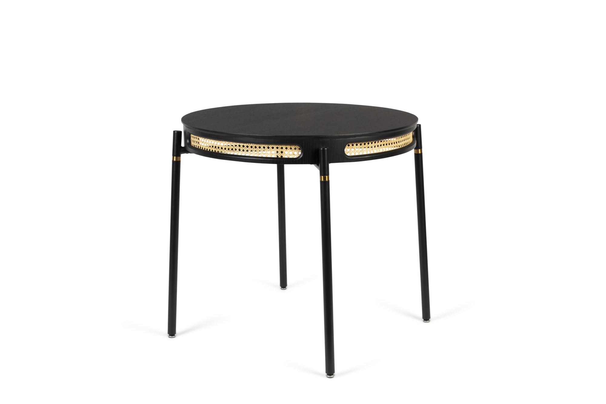 Eetafel Don't stop the webbing  rond 80 cm