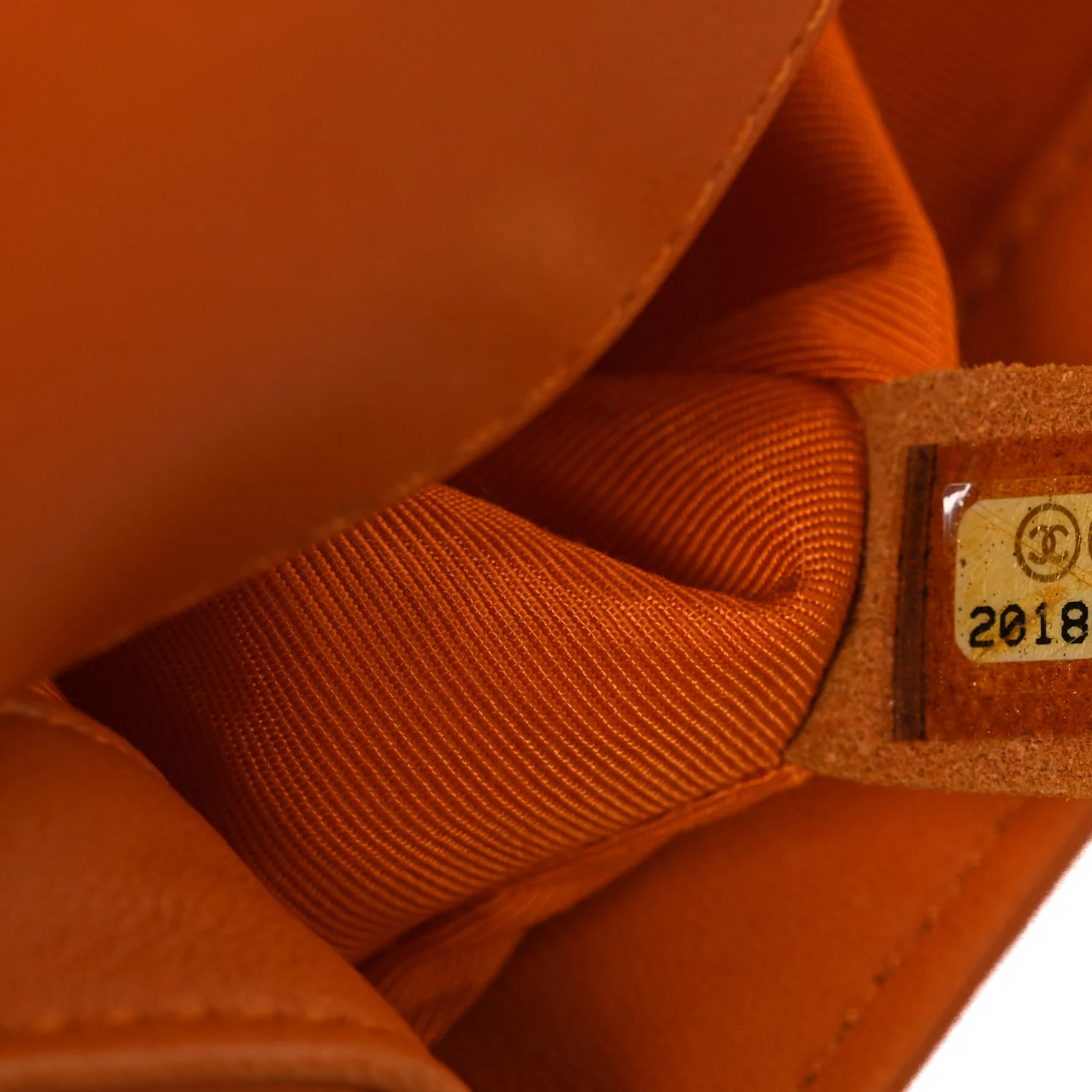 Lambskin Quilted Medium Boy Flap Orange - Top Club