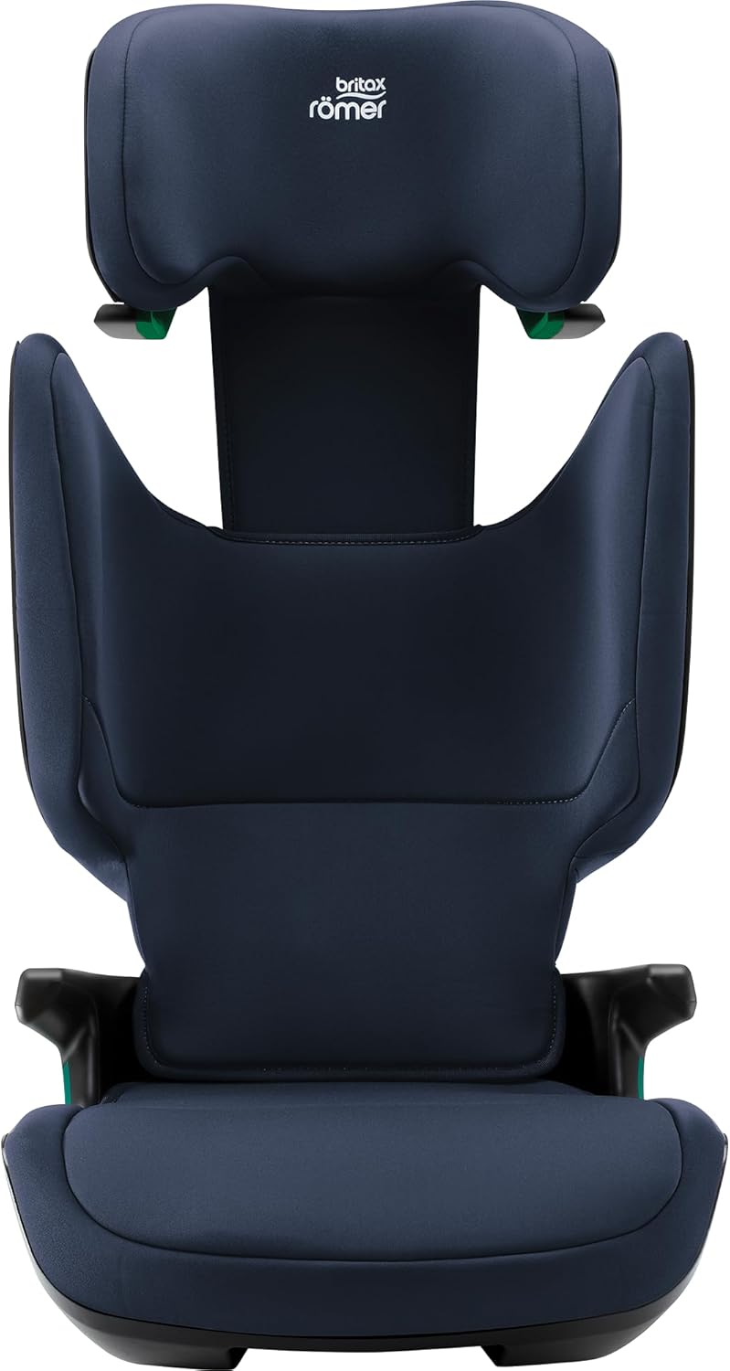 BRITAX RÖMER Seggiolino Auto KIDFIX M i-SIZE Evolutivo e Durevole con Sistema di Fissaggio ISOFIX Bambini da 100 a 150 cm (Gruppo 2/3) da 3,5 a 12 Anni, Night Blue