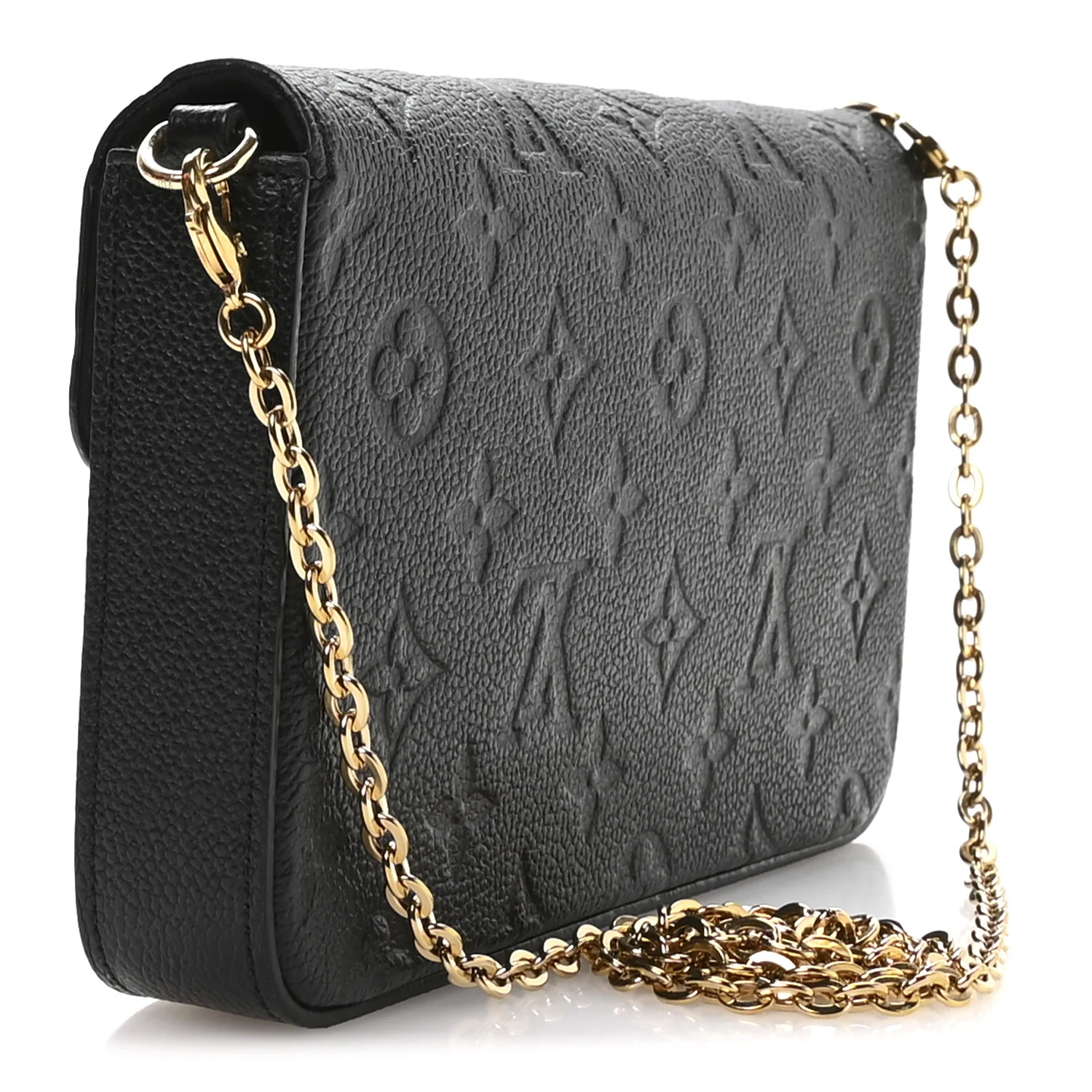 Empreinte Pochette Felicie Chain Wallet Black - Top Club